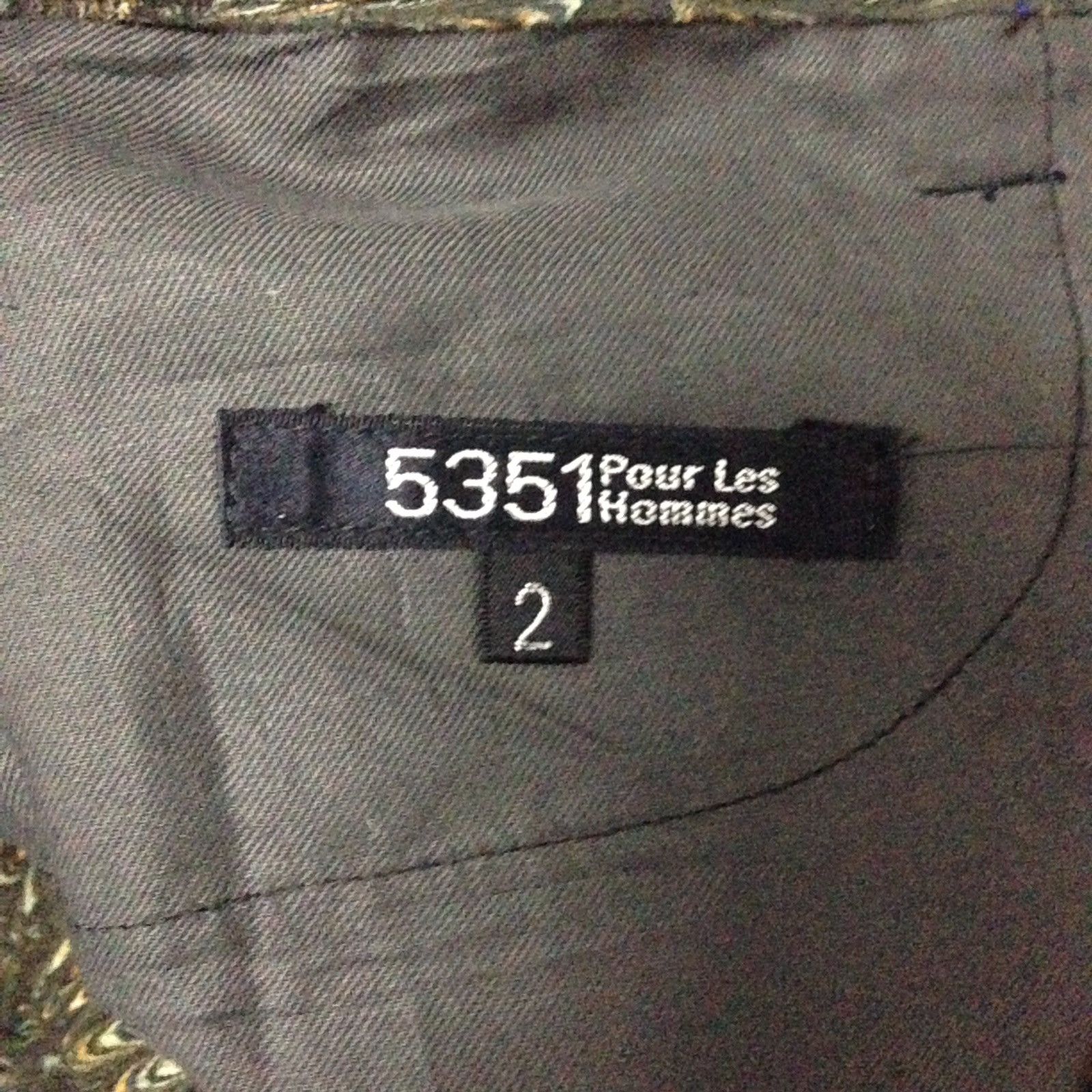 5351 POUR LES HOMMES Vintage 5351 Pour Les Hommes Pants Alloverprint Peacock Size US 30 / EU 46 - 3 Thumbnail