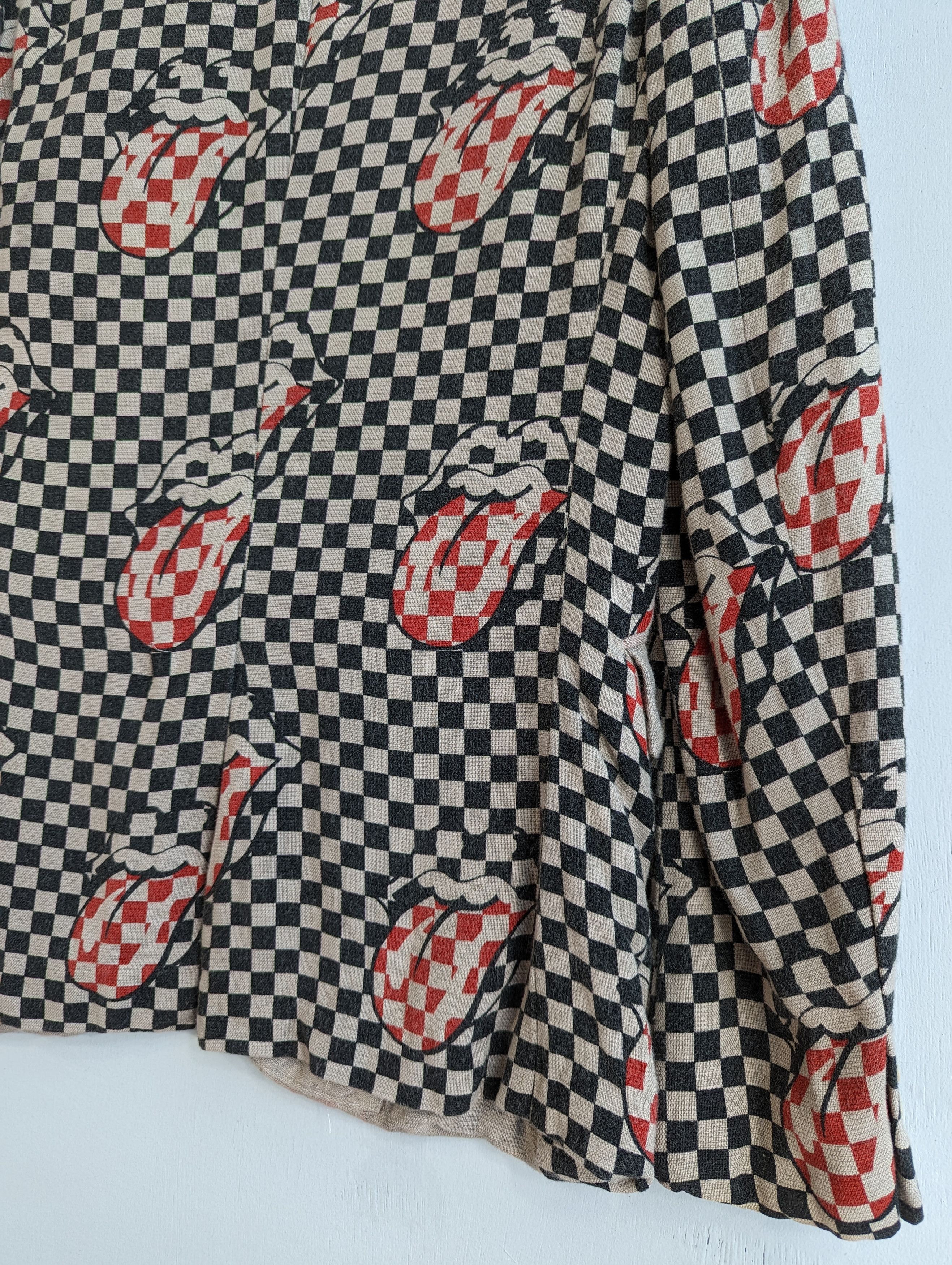 Comme des Garcons Homme AD2005 Comme Des Garcons X Rolling Stones Blazer Jacket Size US S / EU 44-46 / 1 - 16 Thumbnail