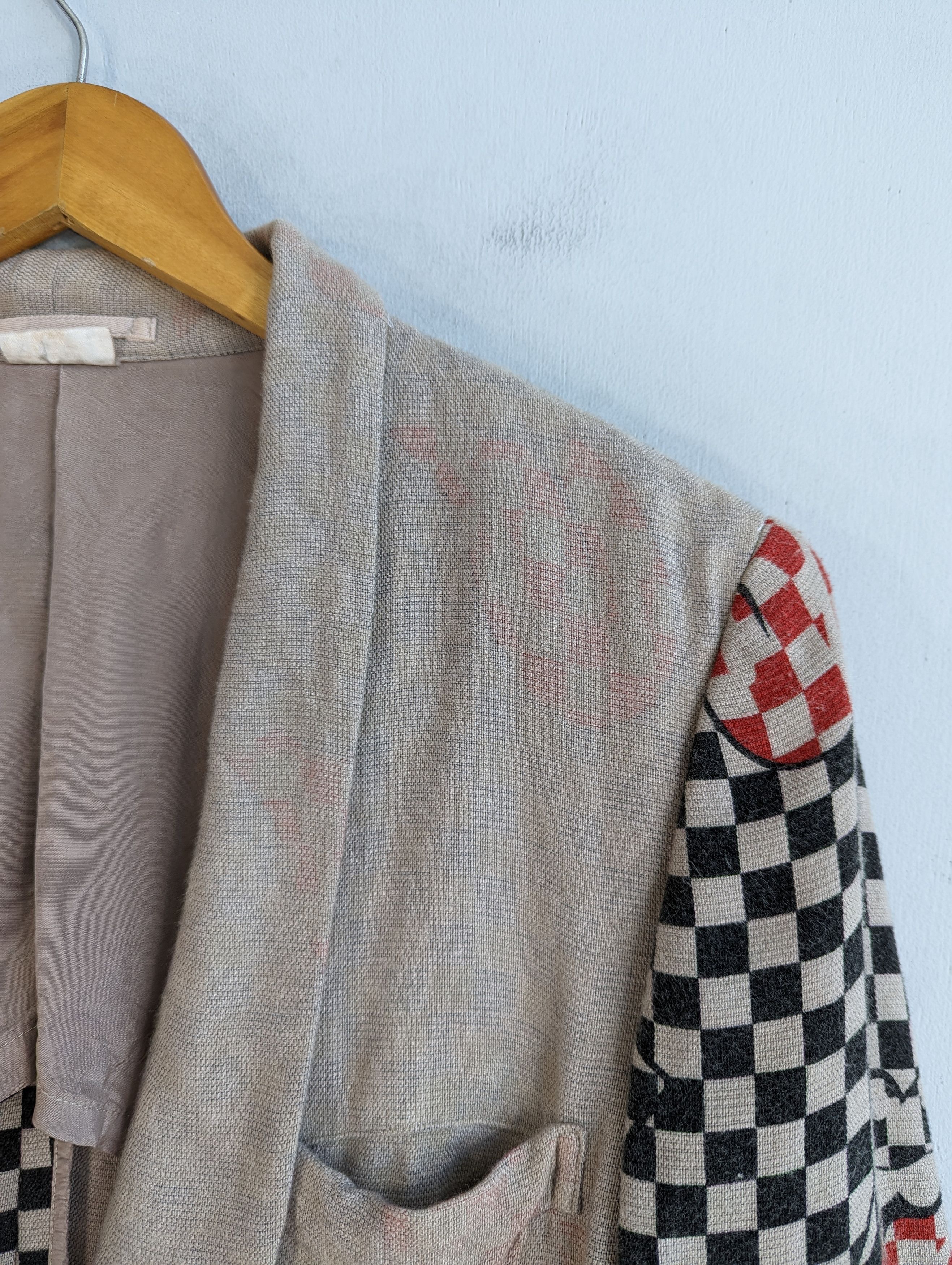 Comme des Garcons Homme AD2005 Comme Des Garcons X Rolling Stones Blazer Jacket Size US S / EU 44-46 / 1 - 6 Thumbnail