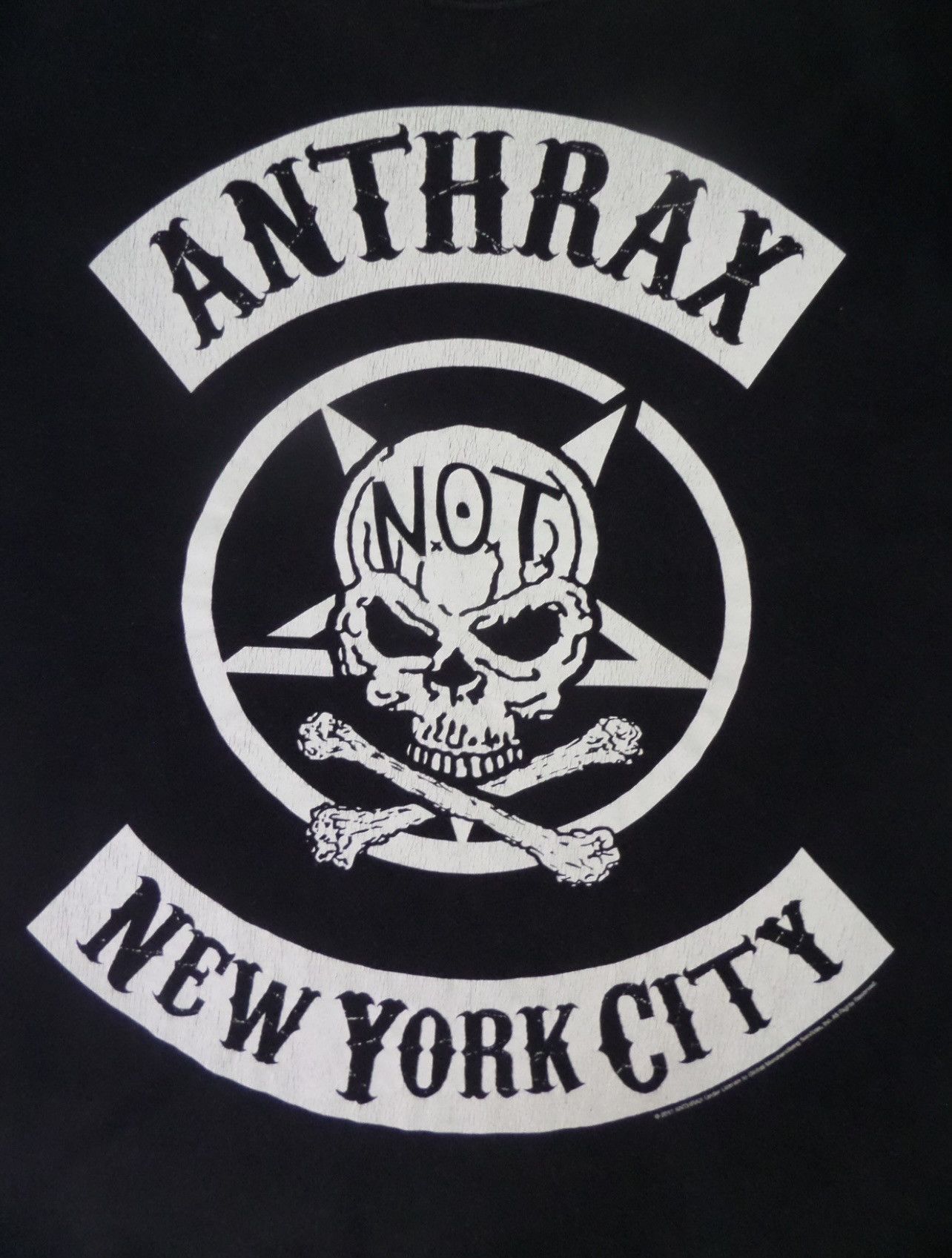 Band Tees anthrax tshirt bandtees Size US S / EU 44-46 / 1 - 6 Thumbnail