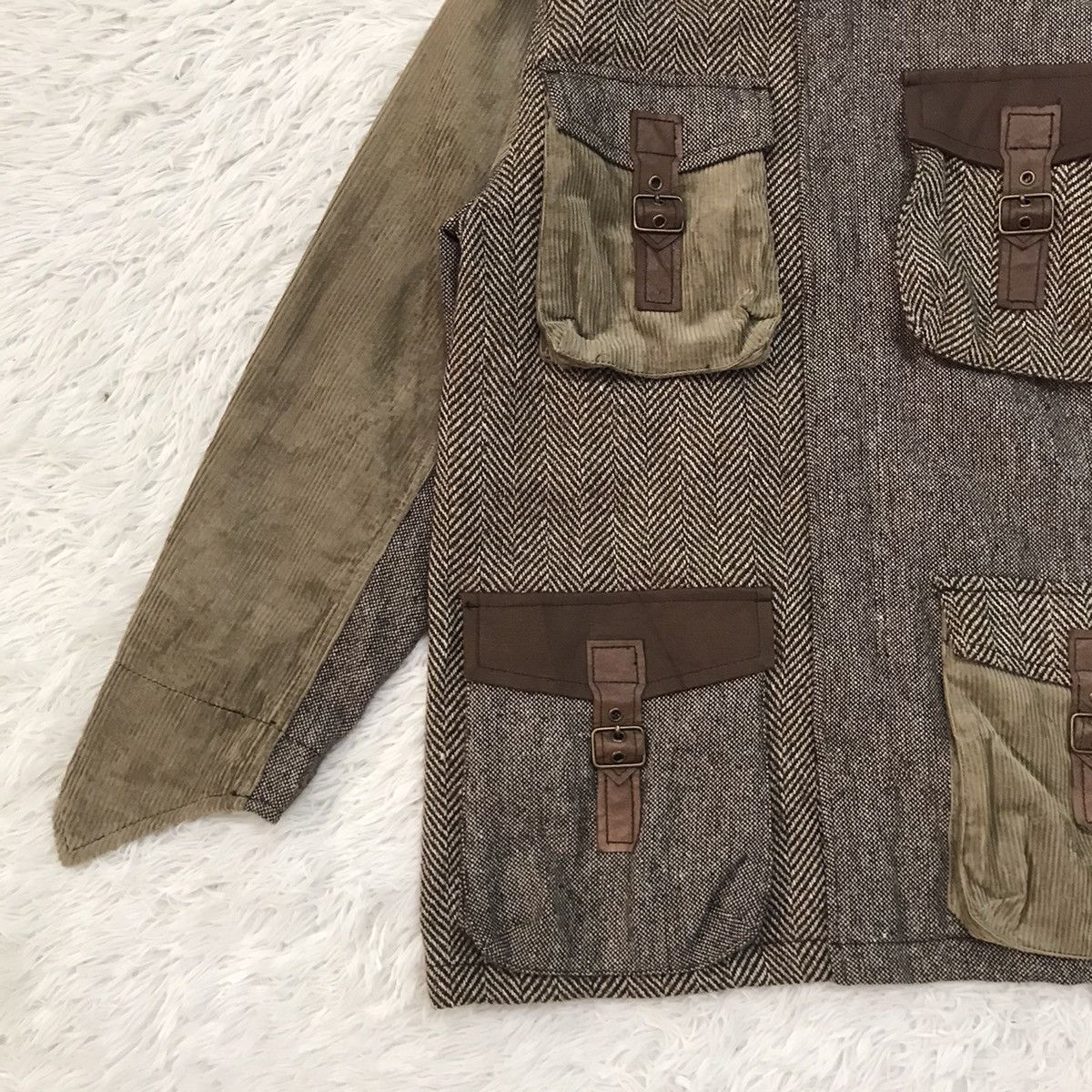 Japanese Brand Rare Walls Mix Outdoor Jacket Cargo Pockets Size US M / EU 48-50 / 2 - 3 Thumbnail