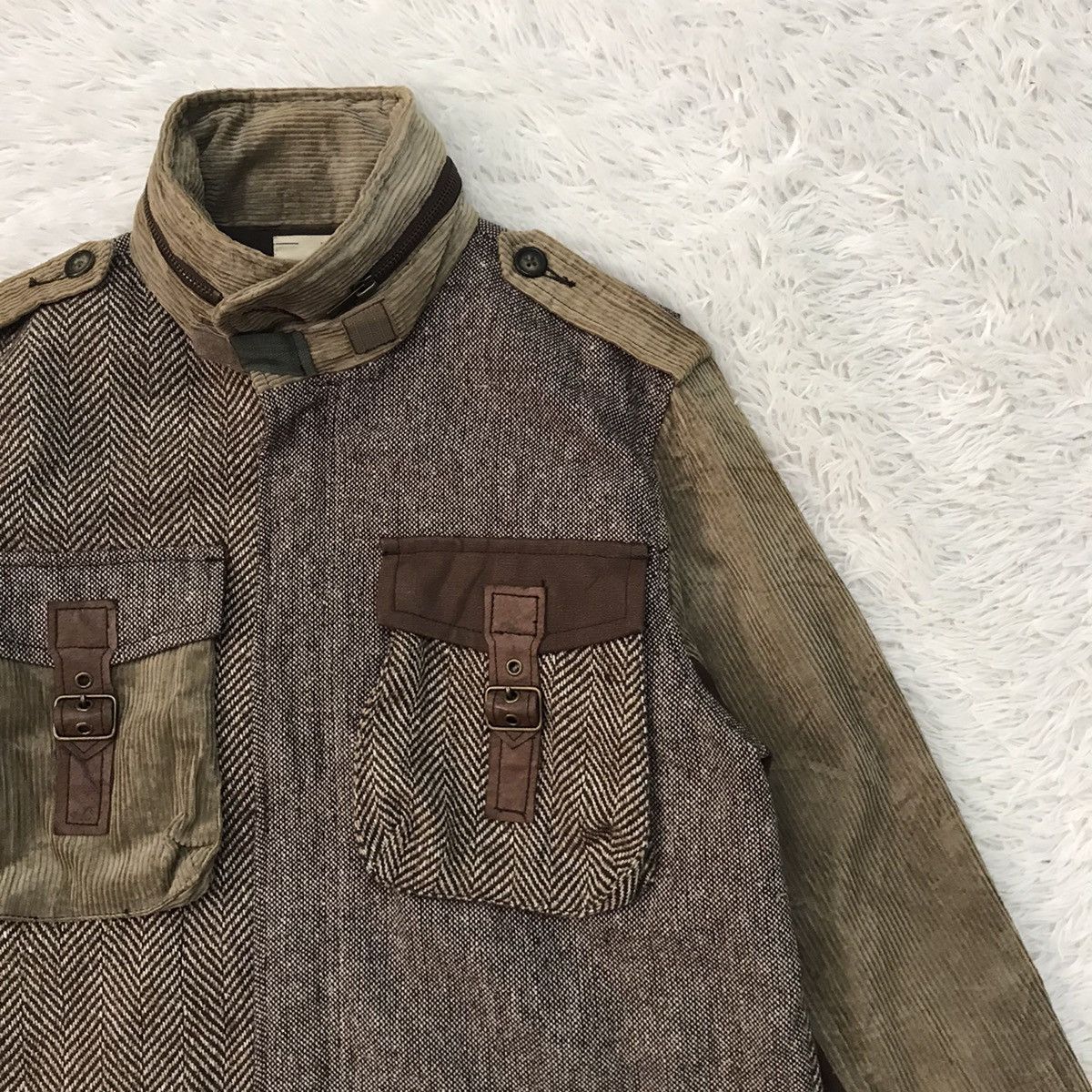 Japanese Brand Rare Walls Mix Outdoor Jacket Cargo Pockets Size US M / EU 48-50 / 2 - 5 Thumbnail