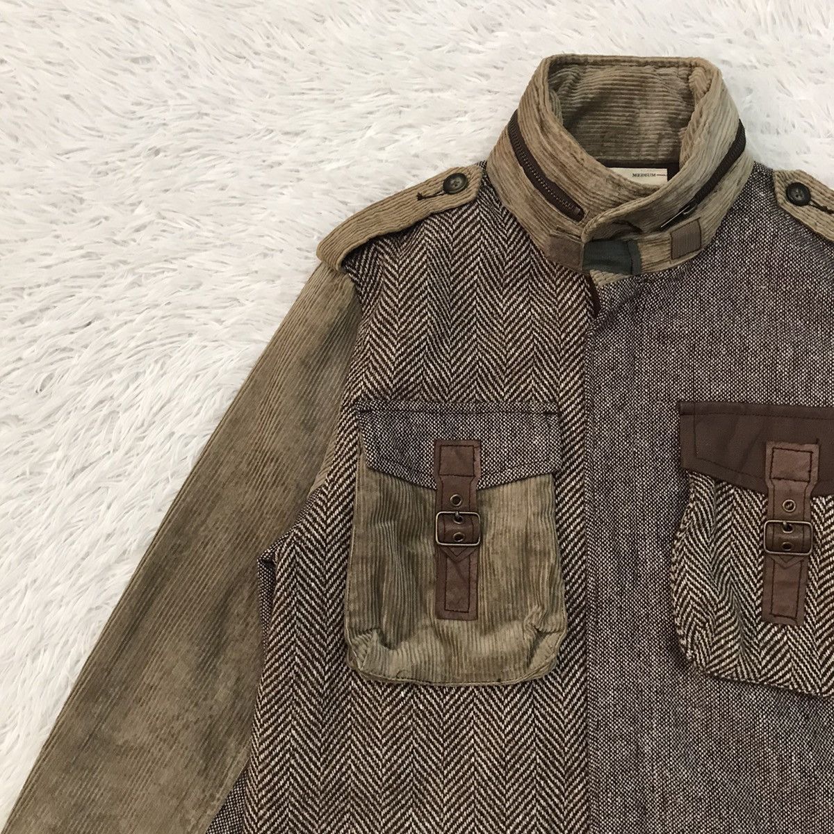 Japanese Brand Rare Walls Mix Outdoor Jacket Cargo Pockets Size US M / EU 48-50 / 2 - 6 Thumbnail