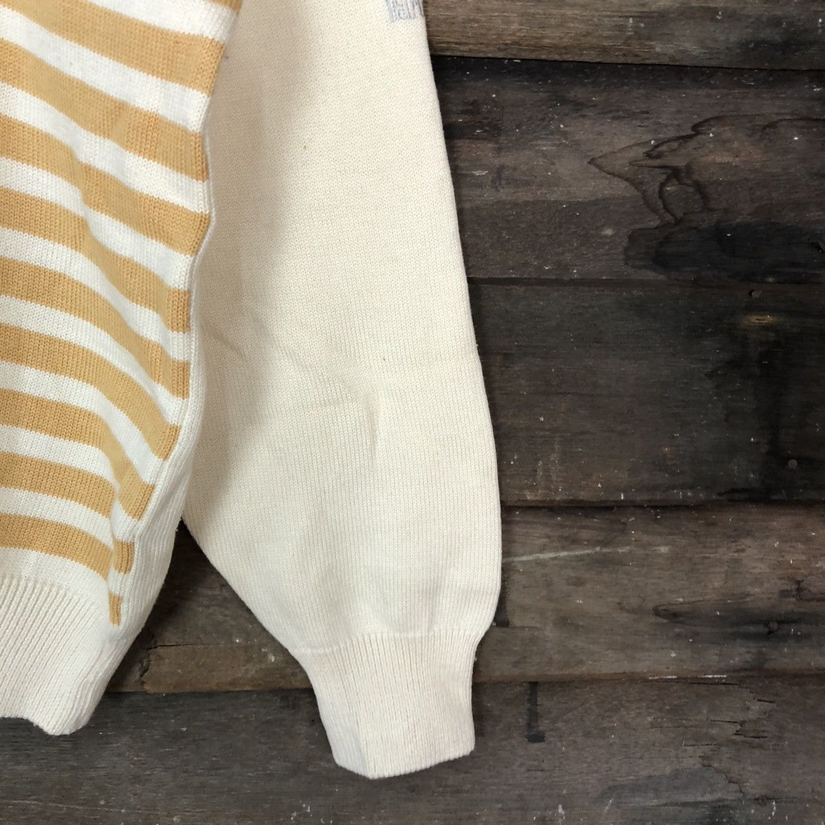 Burberry DL Burberry's vintage Cream Knitwear sweatshirt #5516 Size US M / EU 48-50 / 2 - 4 Thumbnail