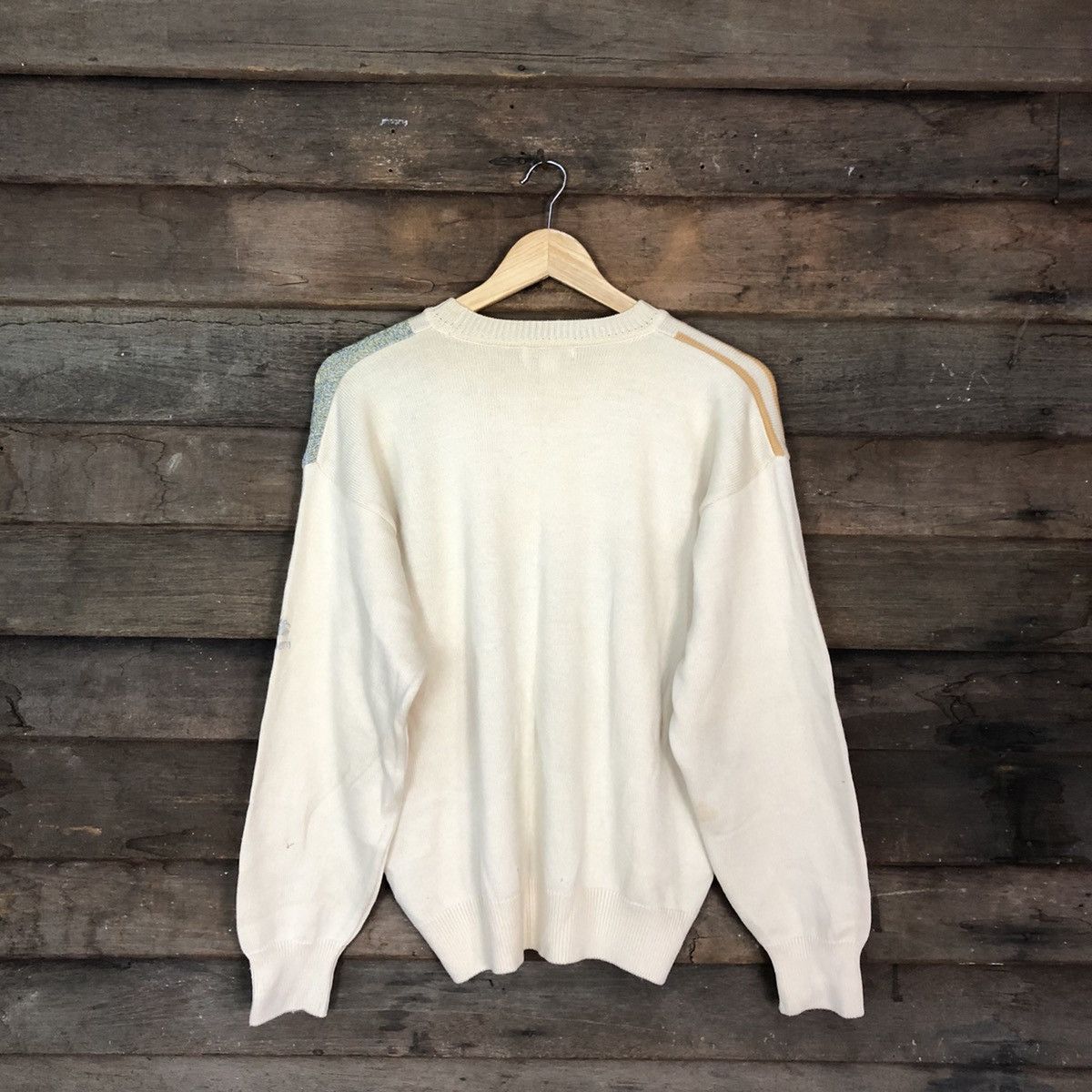 Burberry DL Burberry's vintage Cream Knitwear sweatshirt #5516 Size US M / EU 48-50 / 2 - 12 Thumbnail