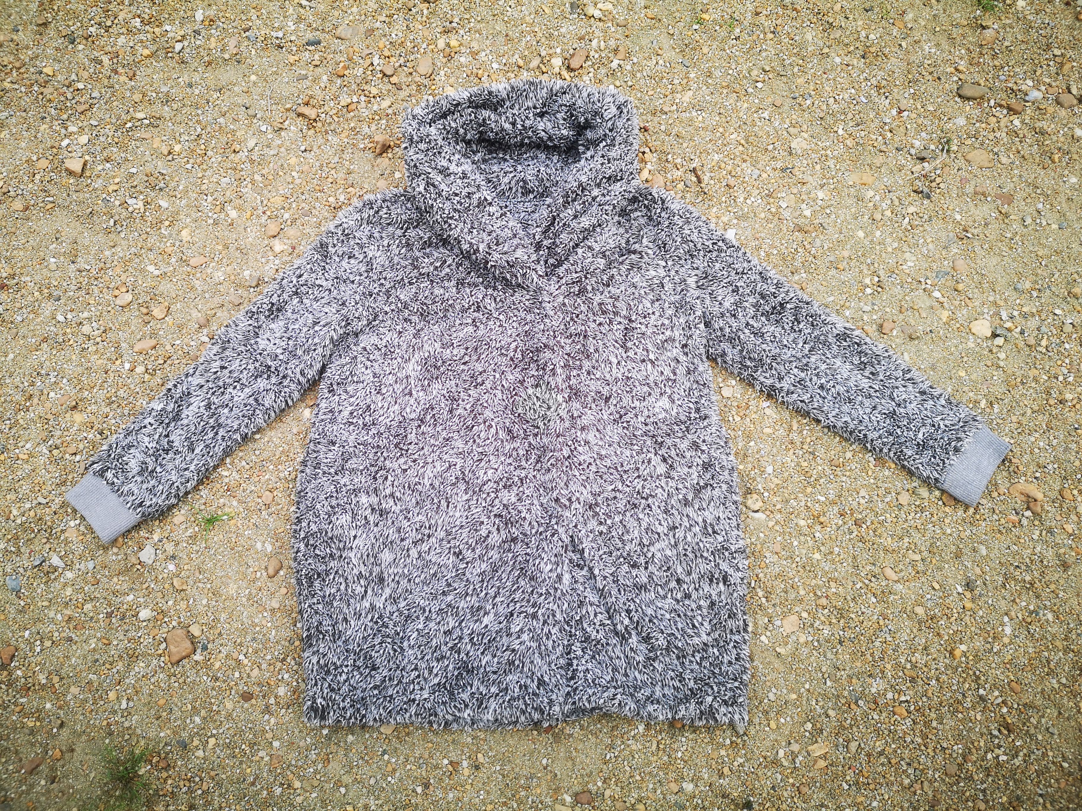Designer × Japanese Brand × Vintage AZUL foux fur Cardigan style Button Size M / US 6-8 / IT 42-44 - 3 Thumbnail