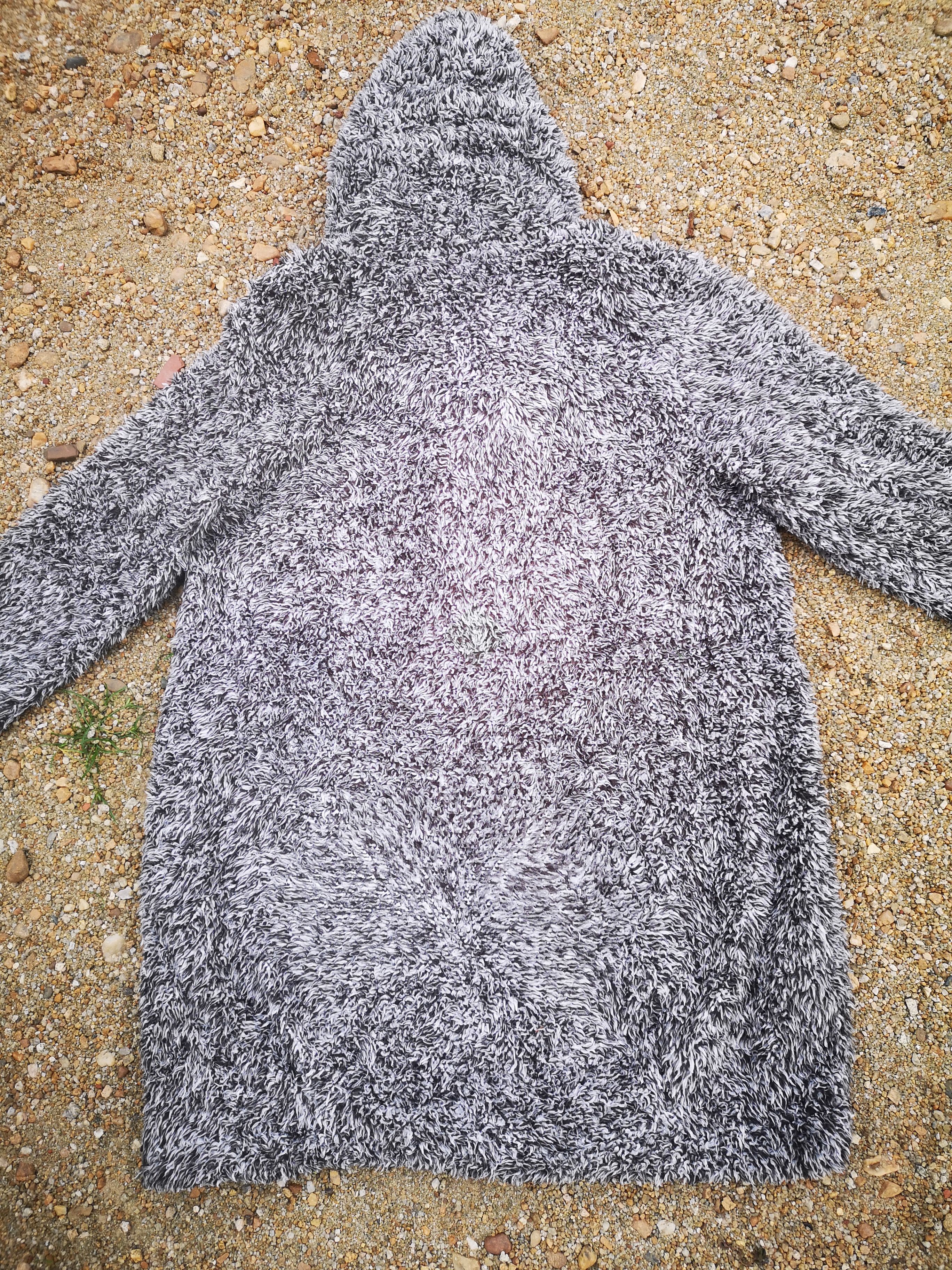 Designer × Japanese Brand × Vintage AZUL foux fur Cardigan style Button Size M / US 6-8 / IT 42-44 - 6 Thumbnail