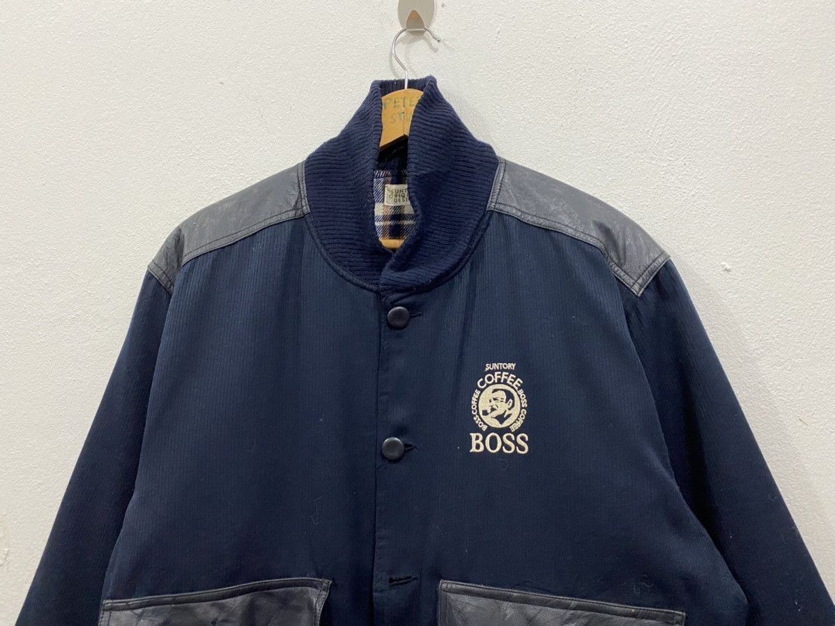 Japanese Brand × Vintage Vintage Suntory Coffee “BOSS COFFEE” Bomber Jacket Design Size US M / EU 48-50 / 2 - 4 Thumbnail