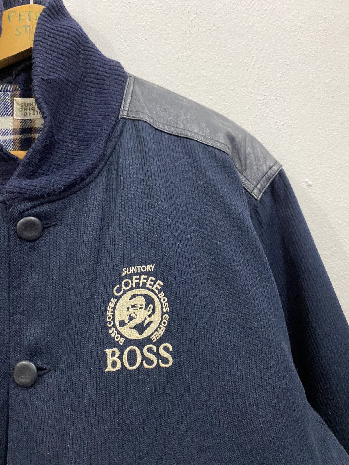 Japanese Brand × Vintage Vintage Suntory Coffee “BOSS COFFEE” Bomber Jacket Design Size US M / EU 48-50 / 2 - 7 Thumbnail