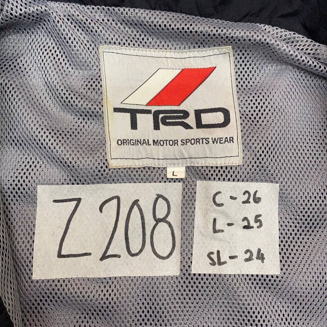 Japanese Brand Z208 Toyota Motor Sports Racing TRD WINDBREAKER Jacket Size US L / EU 52-54 / 3 - 9 Thumbnail