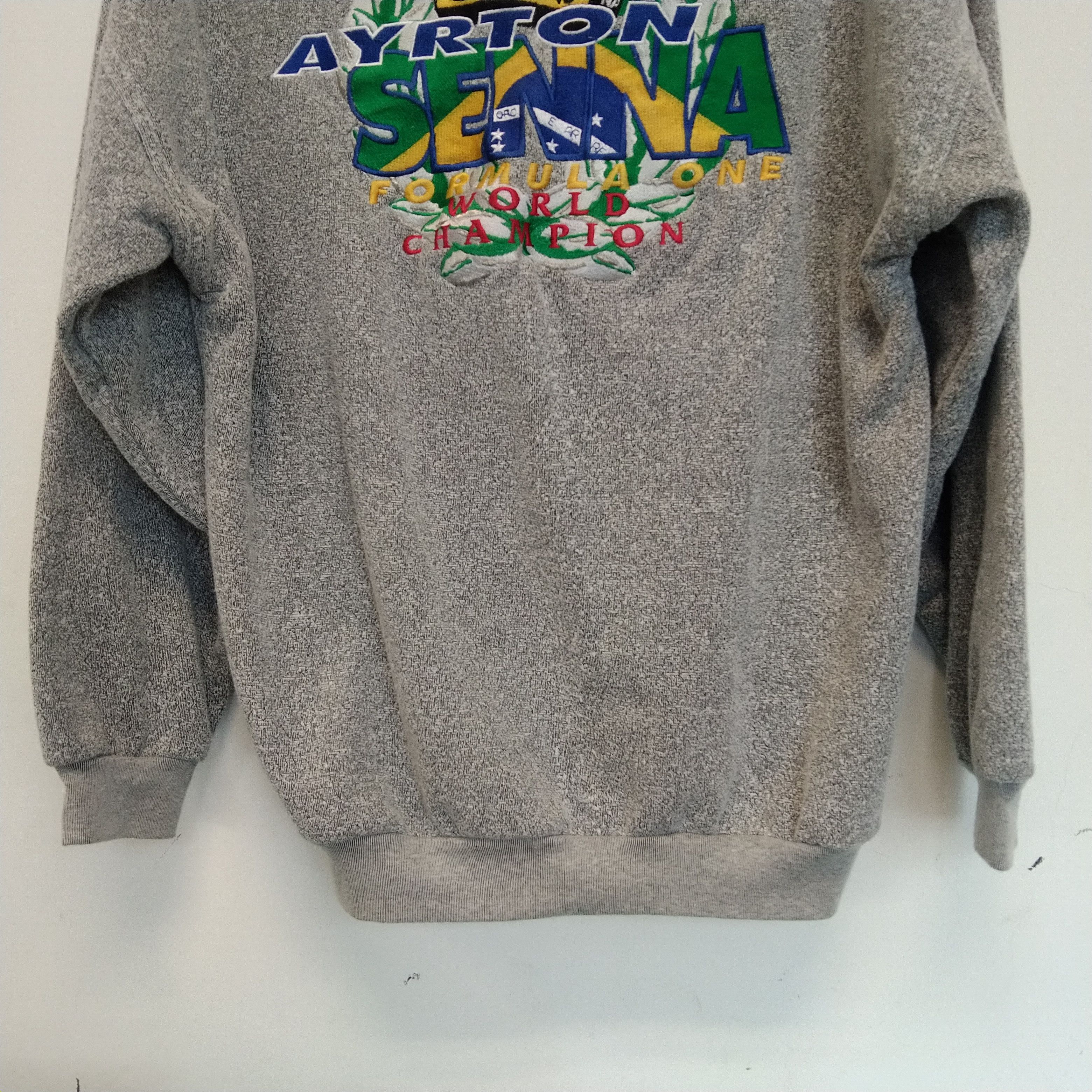 Formula 1 × Vintage vintage Ayrton Senna formula one world champion Size US L / EU 52-54 / 3 - 3 Thumbnail