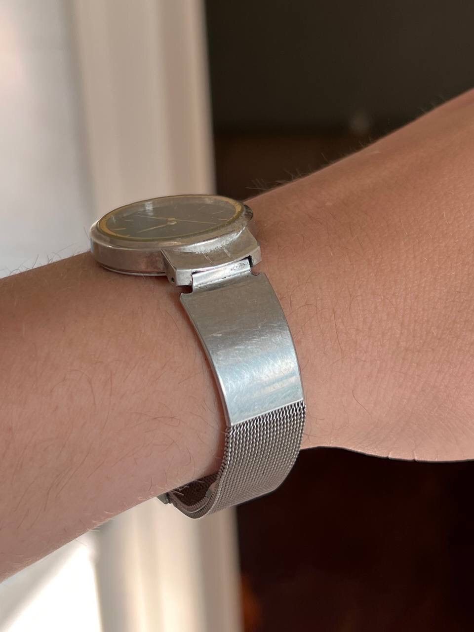 Japanese Brand × Vintage GOOD FUNCTION Q&Q Quartz Watch Graphite Japan Engine rare Size ONE SIZE - 2 Thumbnail