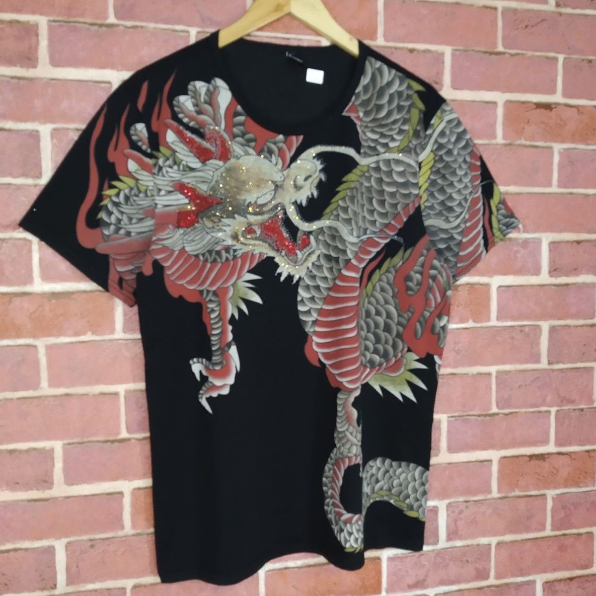 Arts & Science Rare!! Sukajan Design Dragon Japan T-shirt Size US L / EU 52-54 / 3 - 2 Thumbnail