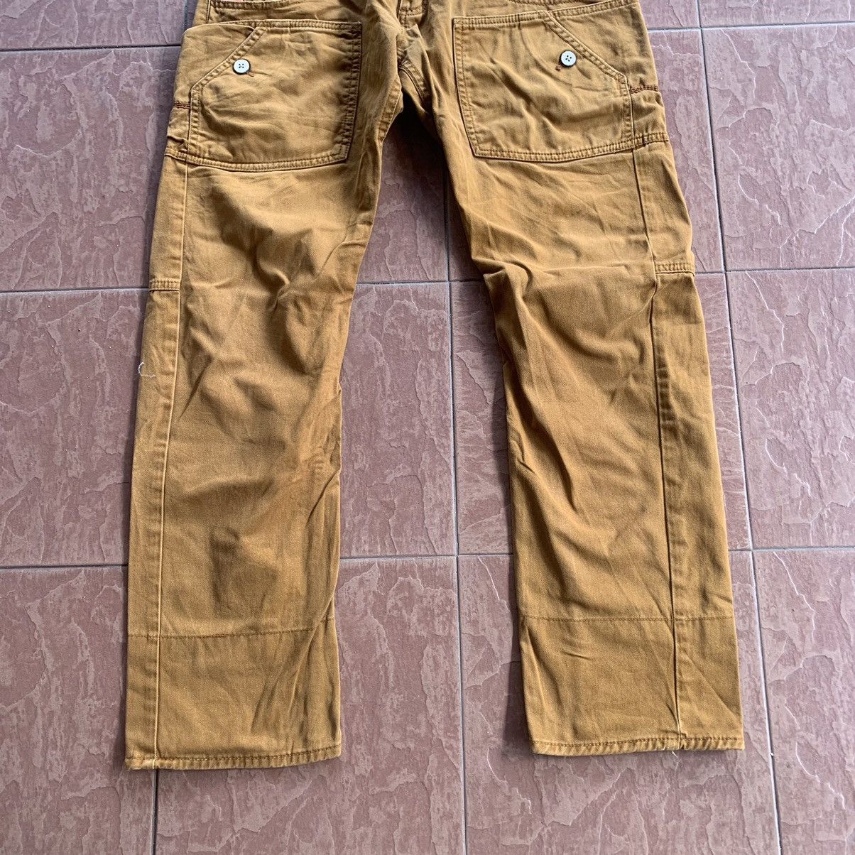 If Six Was Nine × Japanese Brand VINTAGE DOMINATE HANDCRAFT TROUSERS DOUBLE WAIST BIG POCKET Size US 32 / EU 48 - 6 Thumbnail