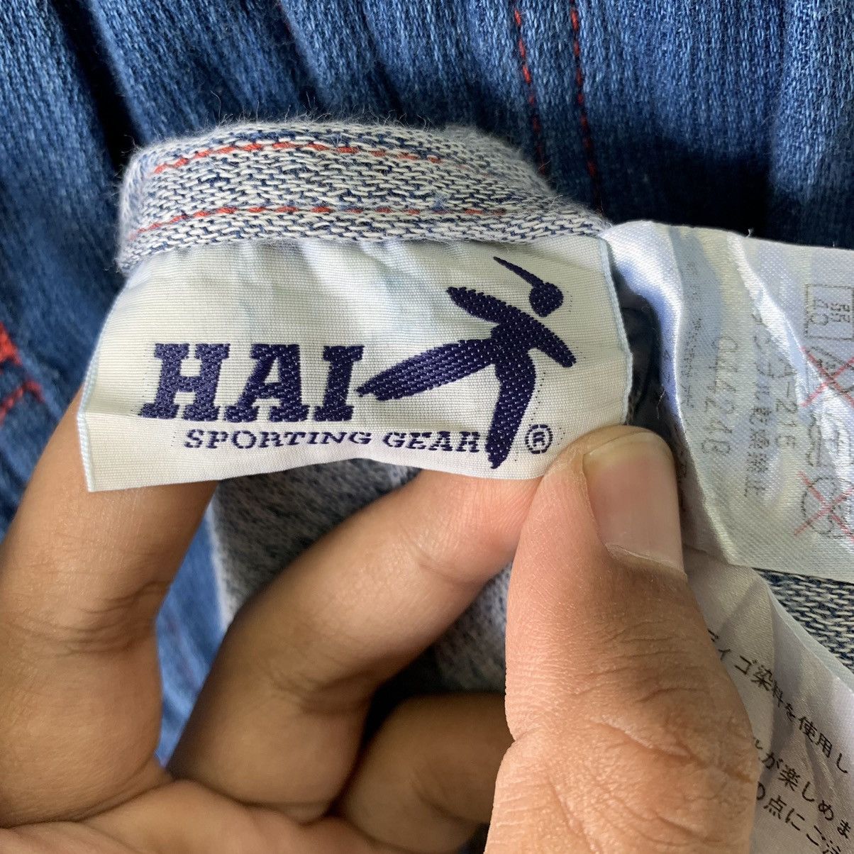 Hai Sporting Gear × Indigo × Issey Miyake Hai Sporting Gear Indigo Hoodie Button Up Shirt Size US M / EU 48-50 / 2 - 8 Thumbnail