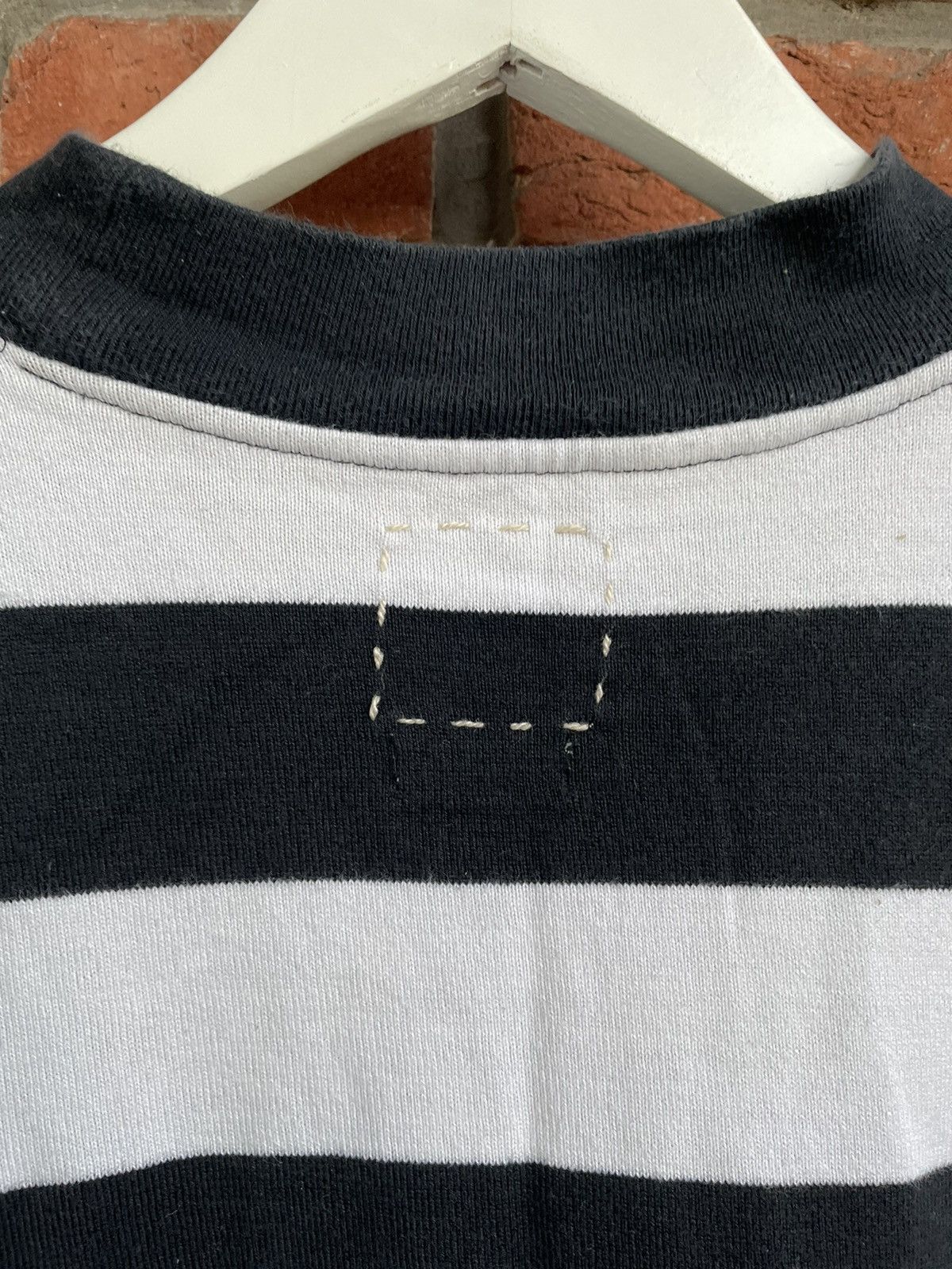 Visvim Black/White Striped Sweatshirt Size US M / EU 48-50 / 2 - 4 Thumbnail