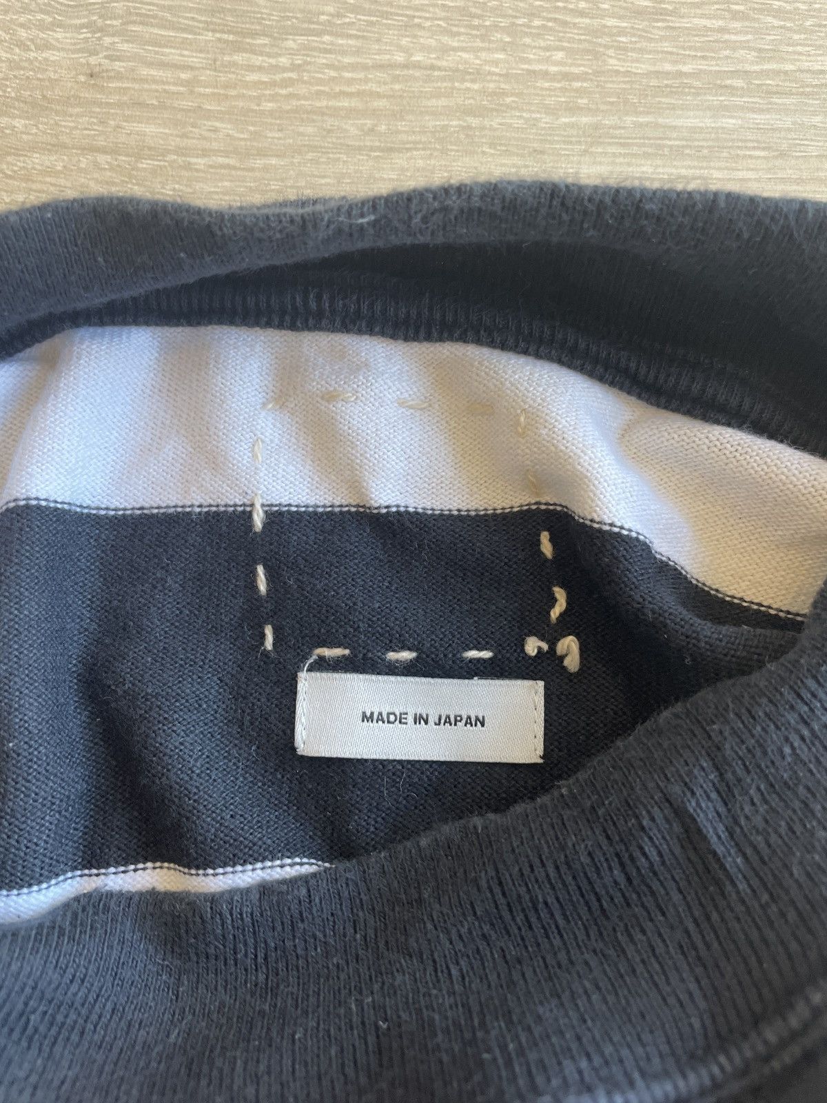 Visvim Black/White Striped Sweatshirt Size US M / EU 48-50 / 2 - 17 Thumbnail