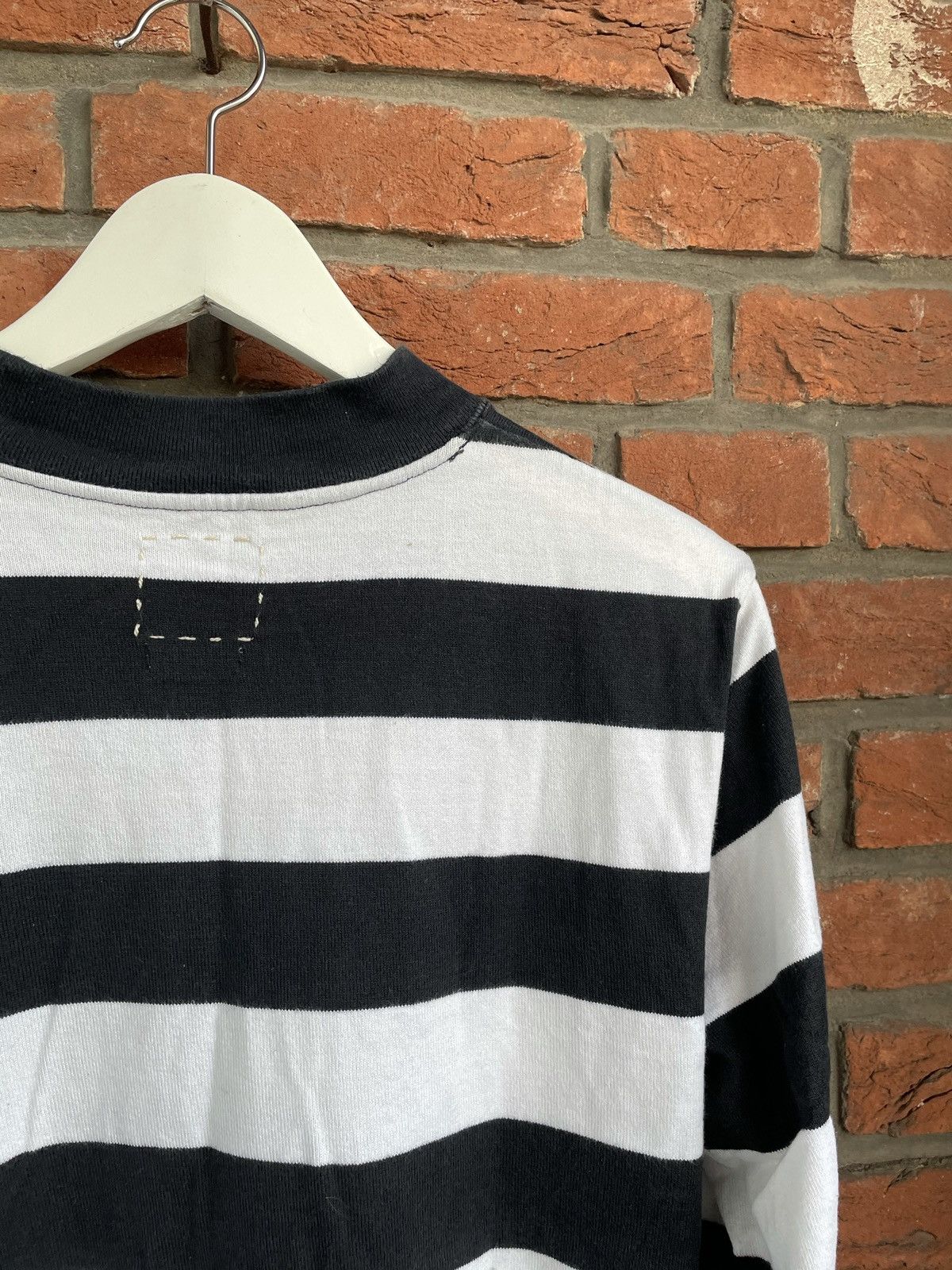 Visvim Black/White Striped Sweatshirt Size US M / EU 48-50 / 2 - 8 Thumbnail