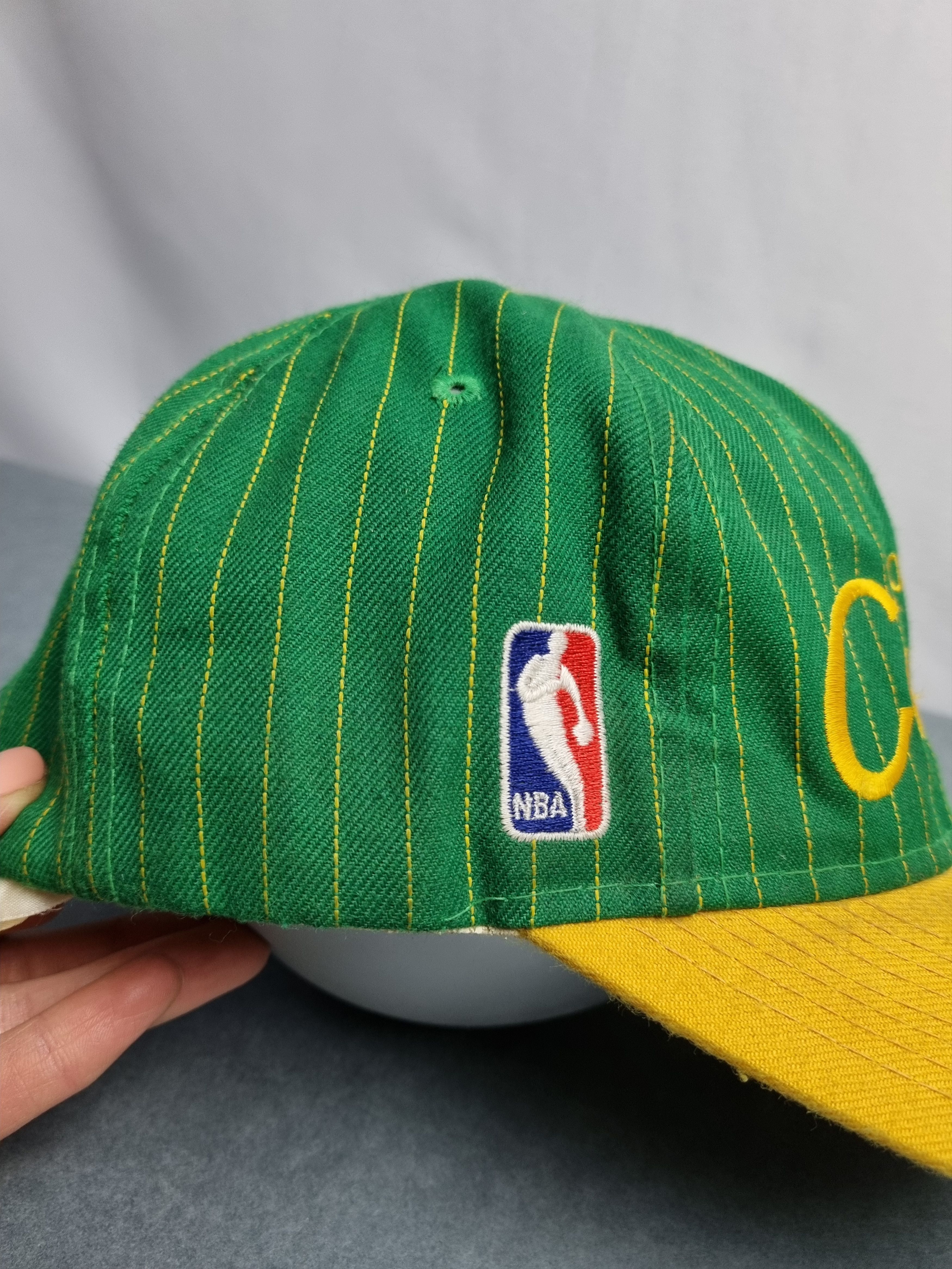 NBA × Sports Specialties × Vintage Rare Boston Celtics Script Sport Specialties Vintage Cap Size ONE SIZE - 6 Thumbnail