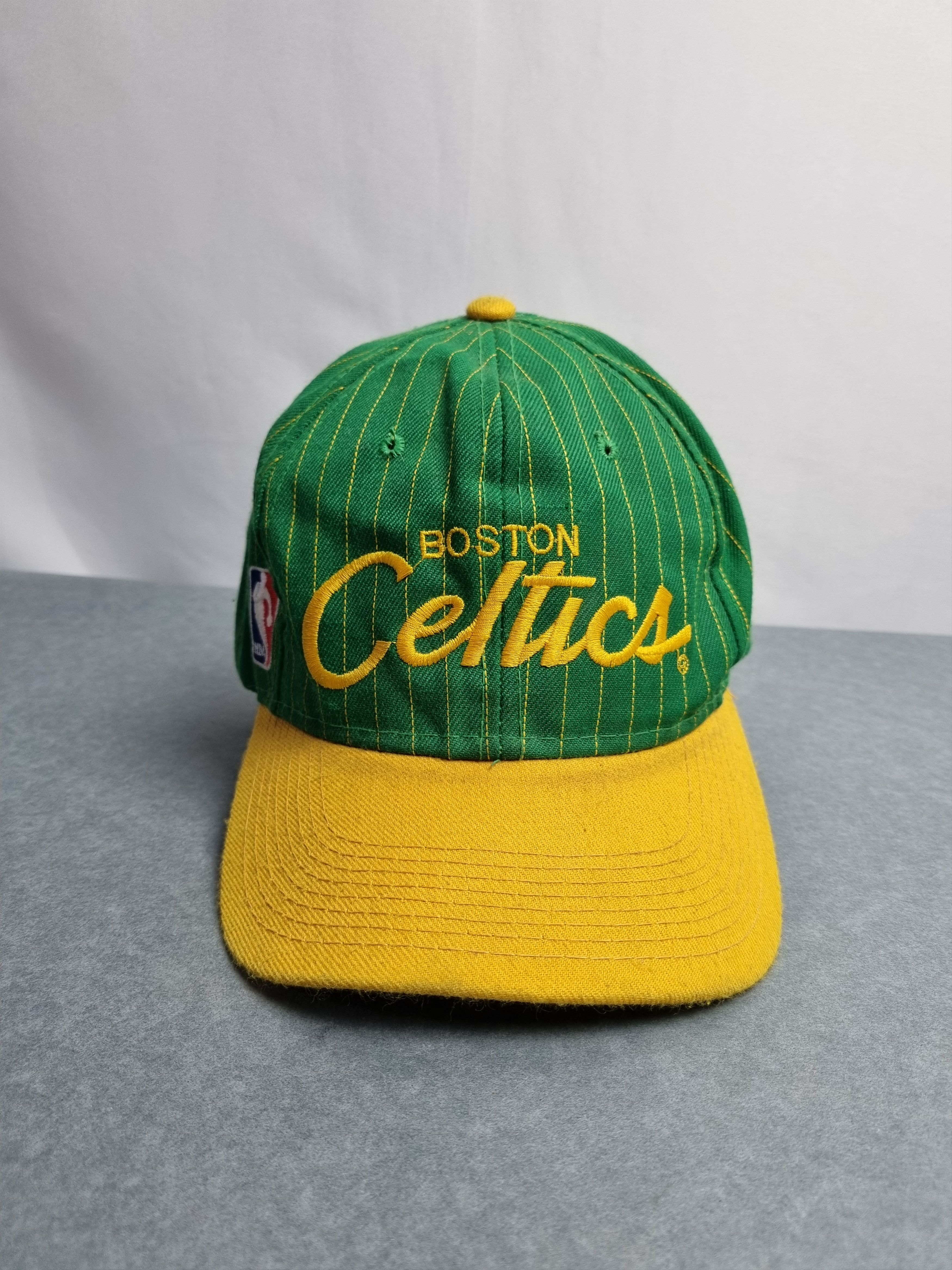 NBA × Sports Specialties × Vintage Rare Boston Celtics Script Sport Specialties Vintage Cap Size ONE SIZE - 1 Thumbnail