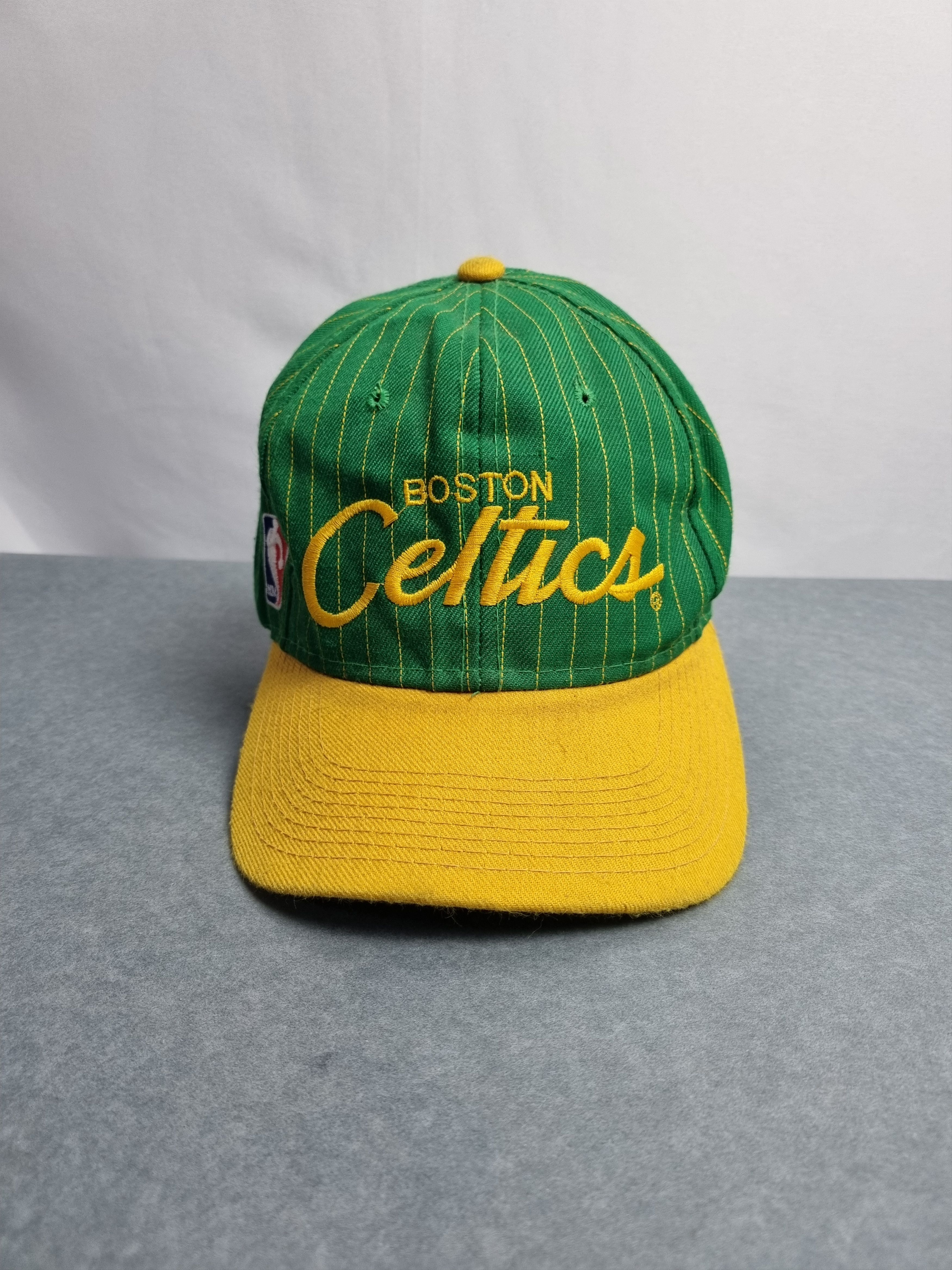 NBA × Sports Specialties × Vintage Rare Boston Celtics Script Sport Specialties Vintage Cap Size ONE SIZE - 2 Thumbnail