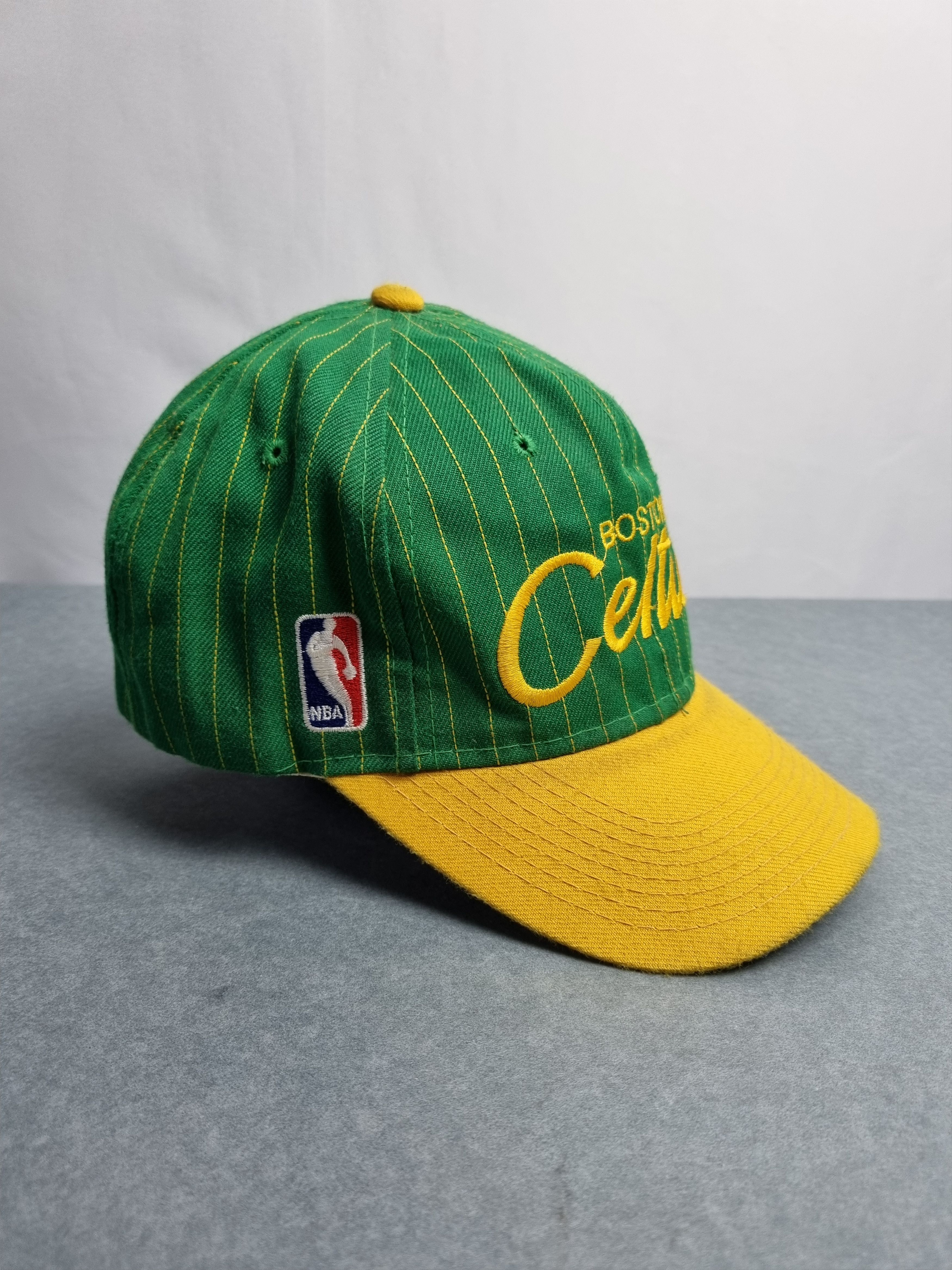 NBA × Sports Specialties × Vintage Rare Boston Celtics Script Sport Specialties Vintage Cap Size ONE SIZE - 5 Thumbnail