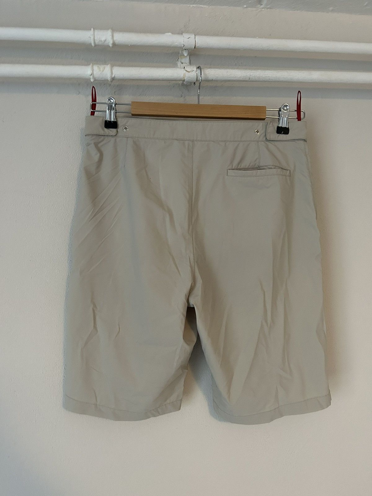 Prada Nylon Shorts with Red Tab Size US 33 - 3 Thumbnail