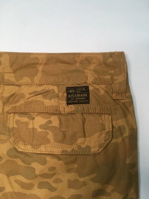 Hunter × Vintage Vintage Kiss Mark Camouflage Utility Combat Cargo Pants Size US 35 - 13 Thumbnail