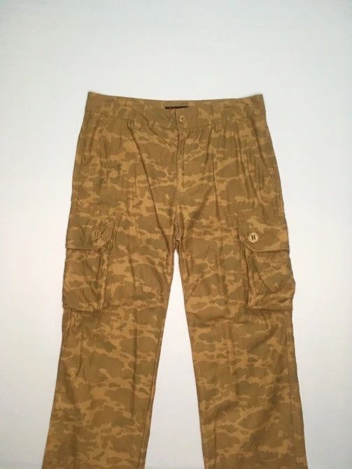 Hunter × Vintage Vintage Kiss Mark Camouflage Utility Combat Cargo Pants Size US 35 - 3 Thumbnail