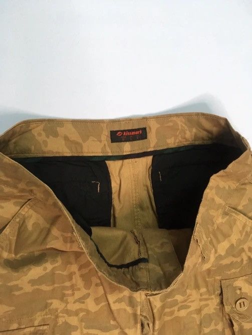 Hunter × Vintage Vintage Kiss Mark Camouflage Utility Combat Cargo Pants Size US 35 - 9 Thumbnail