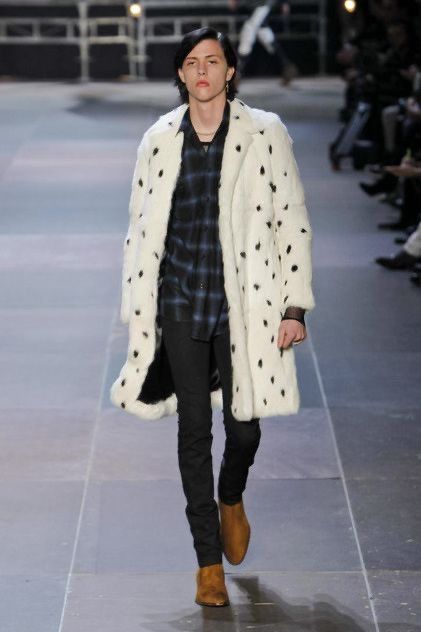 Hedi Slimane × Saint Laurent Paris Saint Laurent FW13 Shirt flannel Runway Size US S / EU 44-46 / 1 - 1 Thumbnail