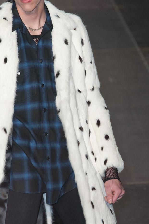 Hedi Slimane × Saint Laurent Paris Saint Laurent FW13 Shirt flannel Runway Size US S / EU 44-46 / 1 - 6 Thumbnail