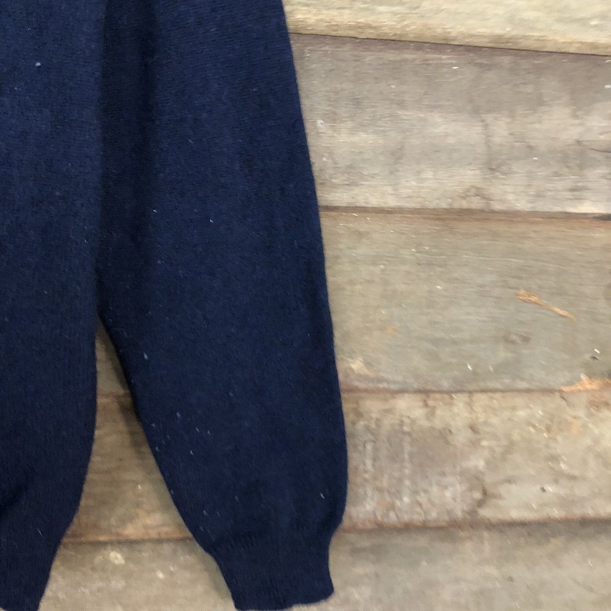 Japanese Brand Uniqlo Dark Blue Cardigan knitwear japan #3727 Size US XL / EU 56 / 4 - 4 Thumbnail