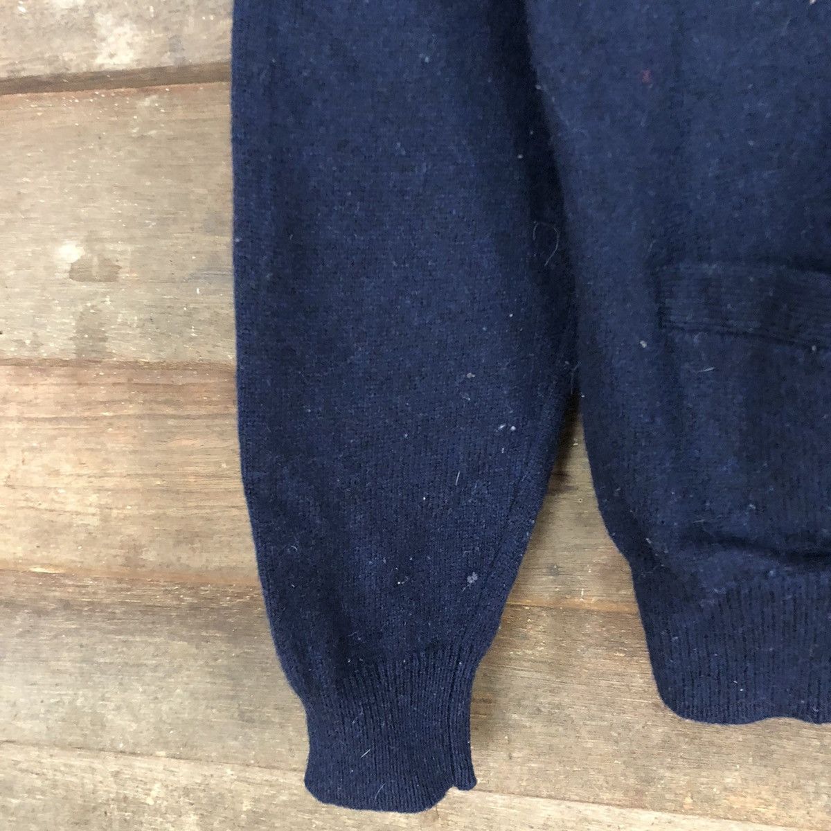 Japanese Brand Uniqlo Dark Blue Cardigan knitwear japan #3727 Size US XL / EU 56 / 4 - 6 Thumbnail
