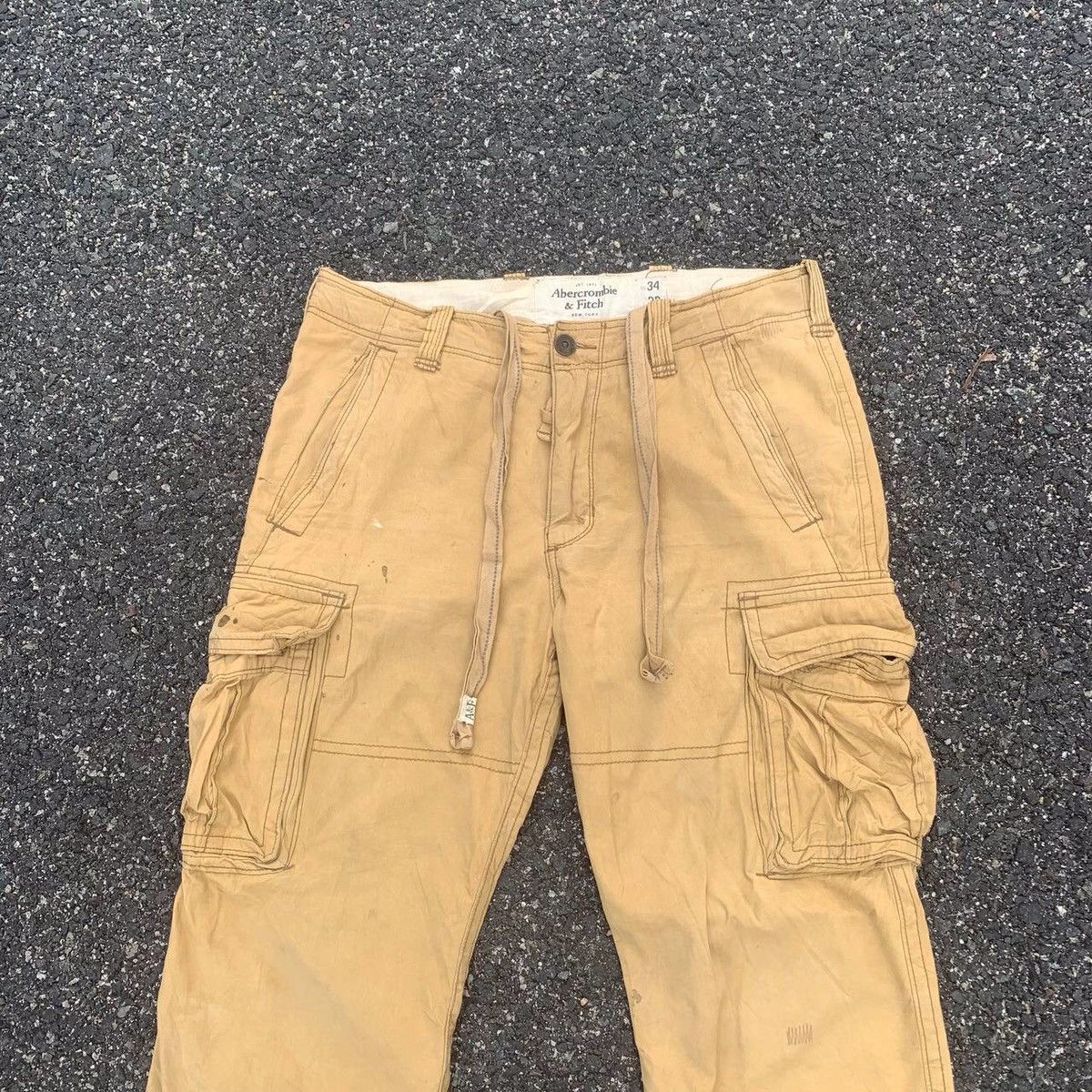 Abercrombie & Fitch × Japanese Brand 🔥STEALS🔥Abercrombie & Fitch Utility Big Pocket Cargo Pants Size US 36 / EU 52 - 3 Thumbnail