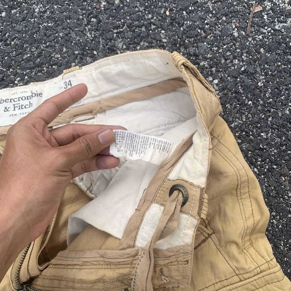 Abercrombie & Fitch × Japanese Brand 🔥STEALS🔥Abercrombie & Fitch Utility Big Pocket Cargo Pants Size US 36 / EU 52 - 13 Thumbnail