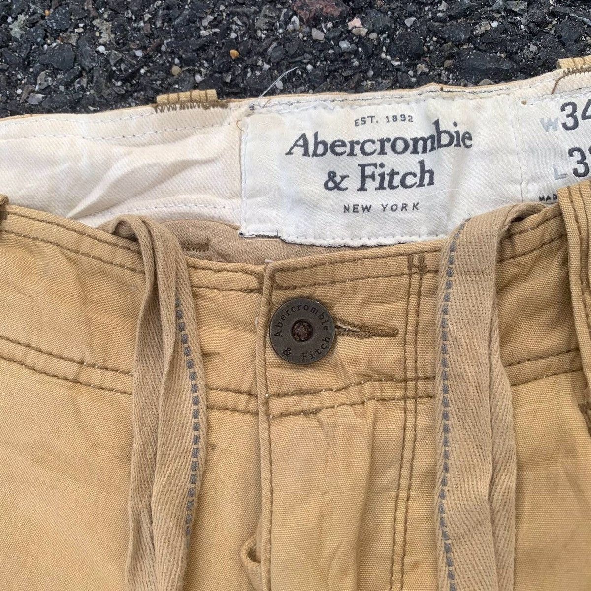 Abercrombie & Fitch × Japanese Brand 🔥STEALS🔥Abercrombie & Fitch Utility Big Pocket Cargo Pants Size US 36 / EU 52 - 10 Thumbnail