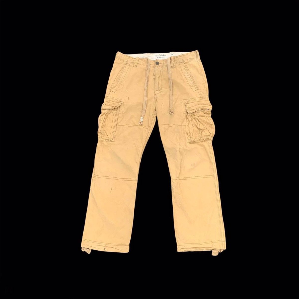 Abercrombie & Fitch × Japanese Brand 🔥STEALS🔥Abercrombie & Fitch Utility Big Pocket Cargo Pants Size US 36 / EU 52 - 1 Thumbnail