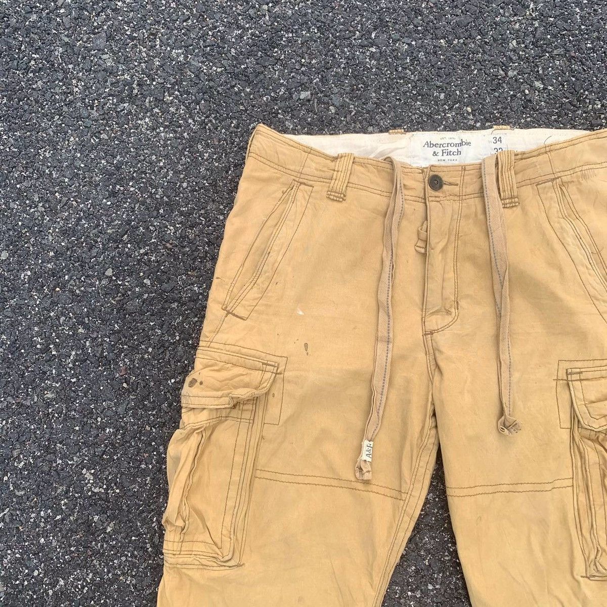 Abercrombie & Fitch × Japanese Brand 🔥STEALS🔥Abercrombie & Fitch Utility Big Pocket Cargo Pants Size US 36 / EU 52 - 5 Thumbnail