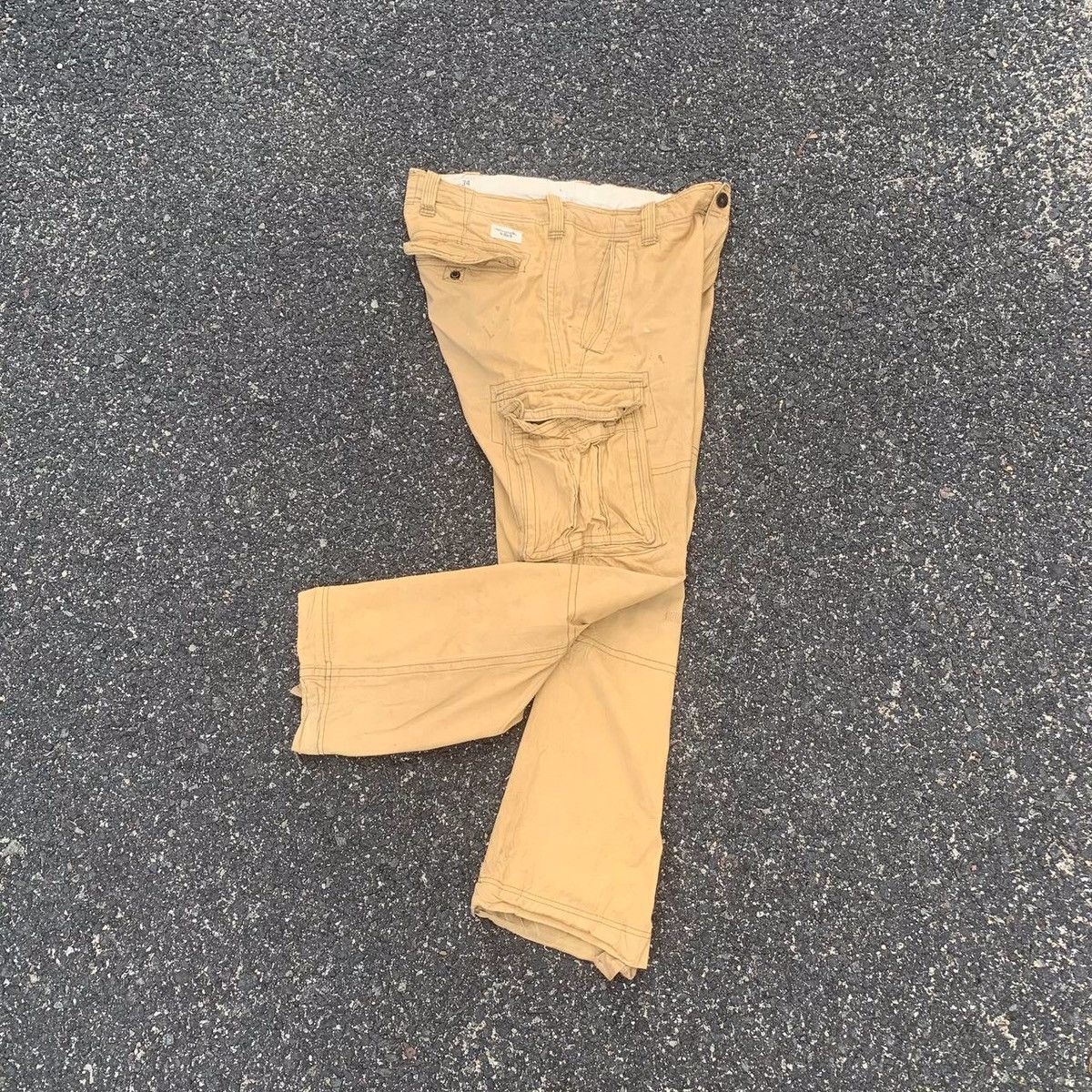 Abercrombie & Fitch × Japanese Brand 🔥STEALS🔥Abercrombie & Fitch Utility Big Pocket Cargo Pants Size US 36 / EU 52 - 22 Thumbnail