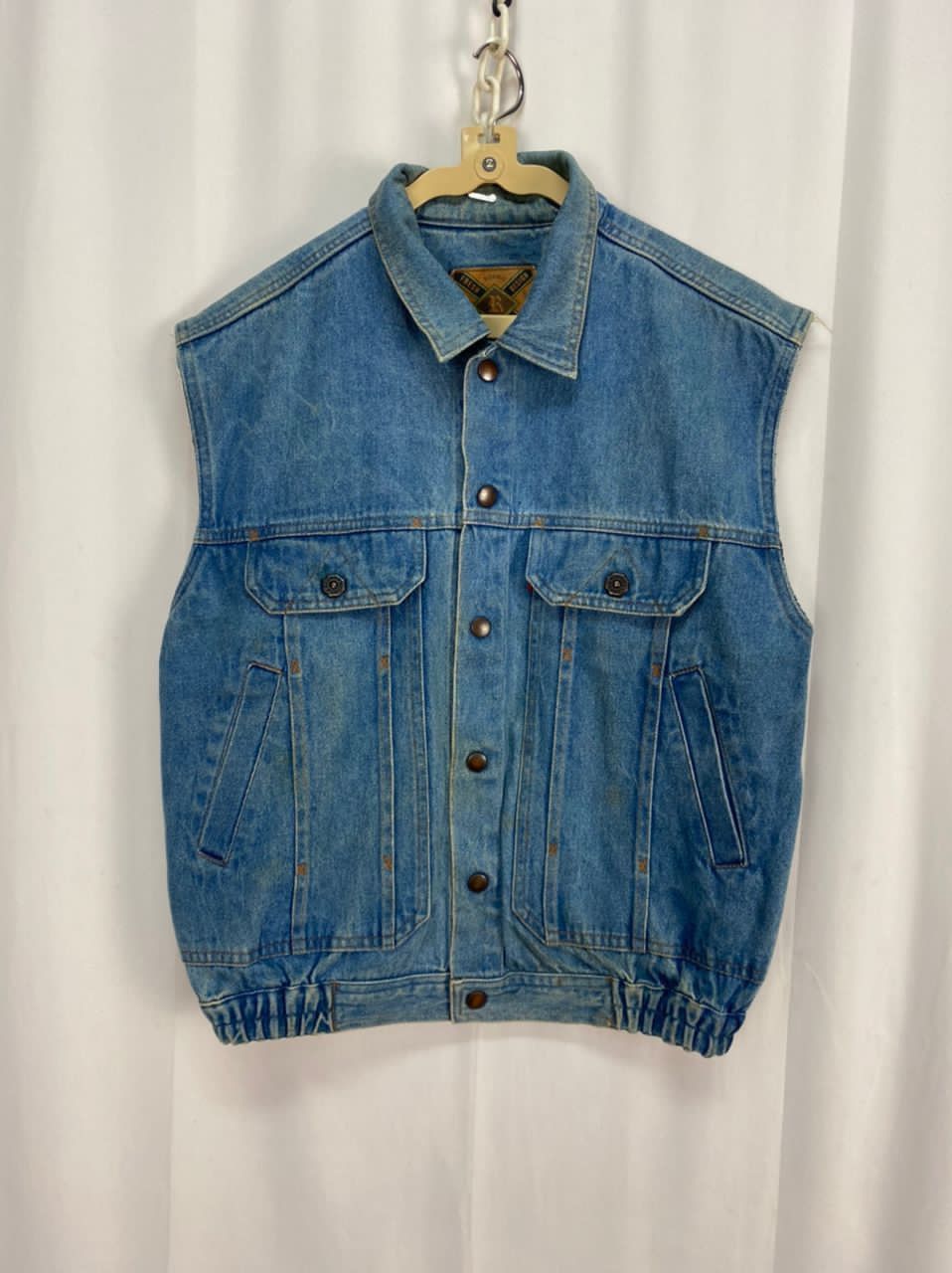 Japanese Brand Rodeo sleeveless distressed denim jacket Size US M / EU 48-50 / 2 - 8 Thumbnail