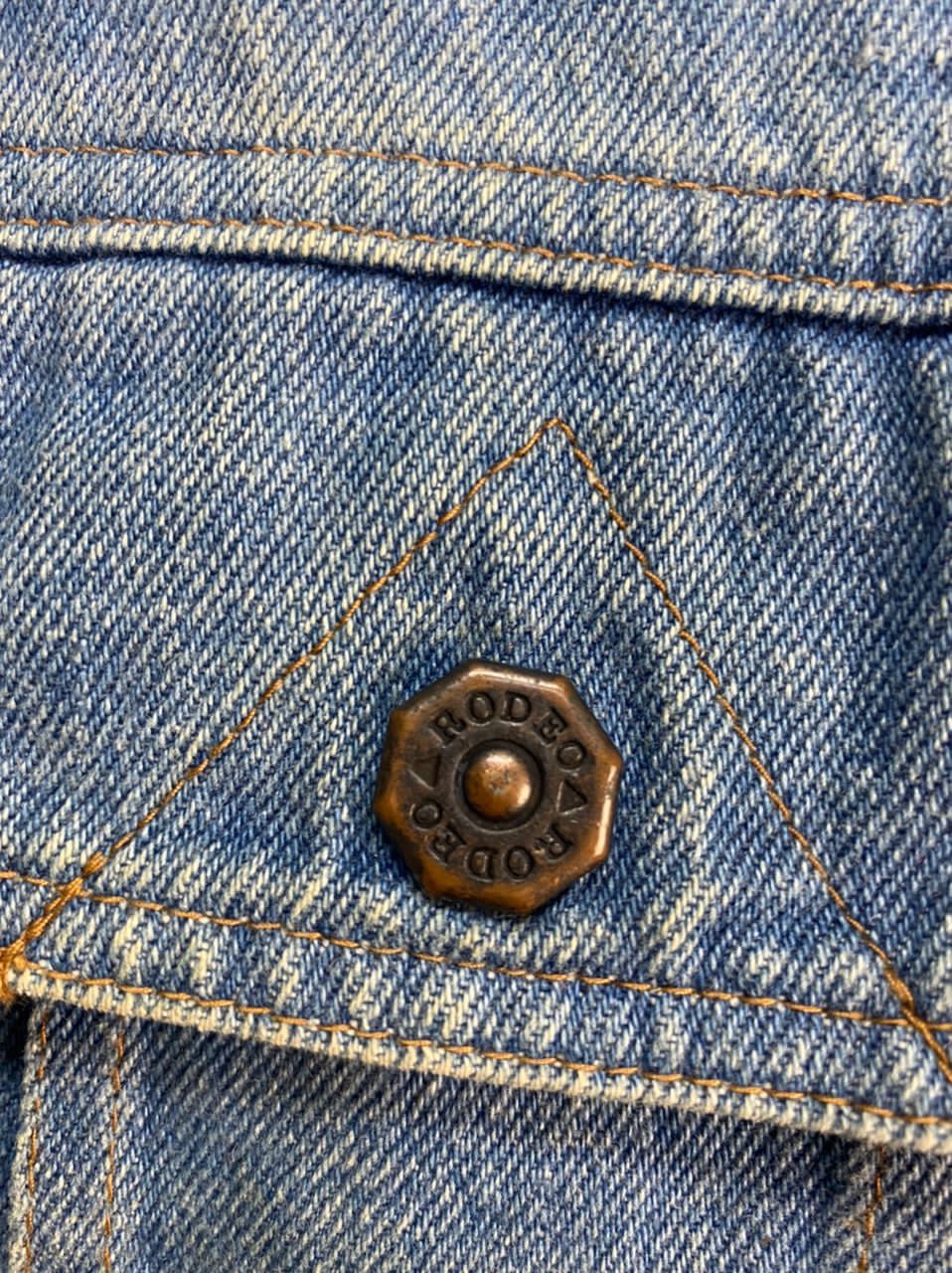 Japanese Brand Rodeo sleeveless distressed denim jacket Size US M / EU 48-50 / 2 - 7 Thumbnail