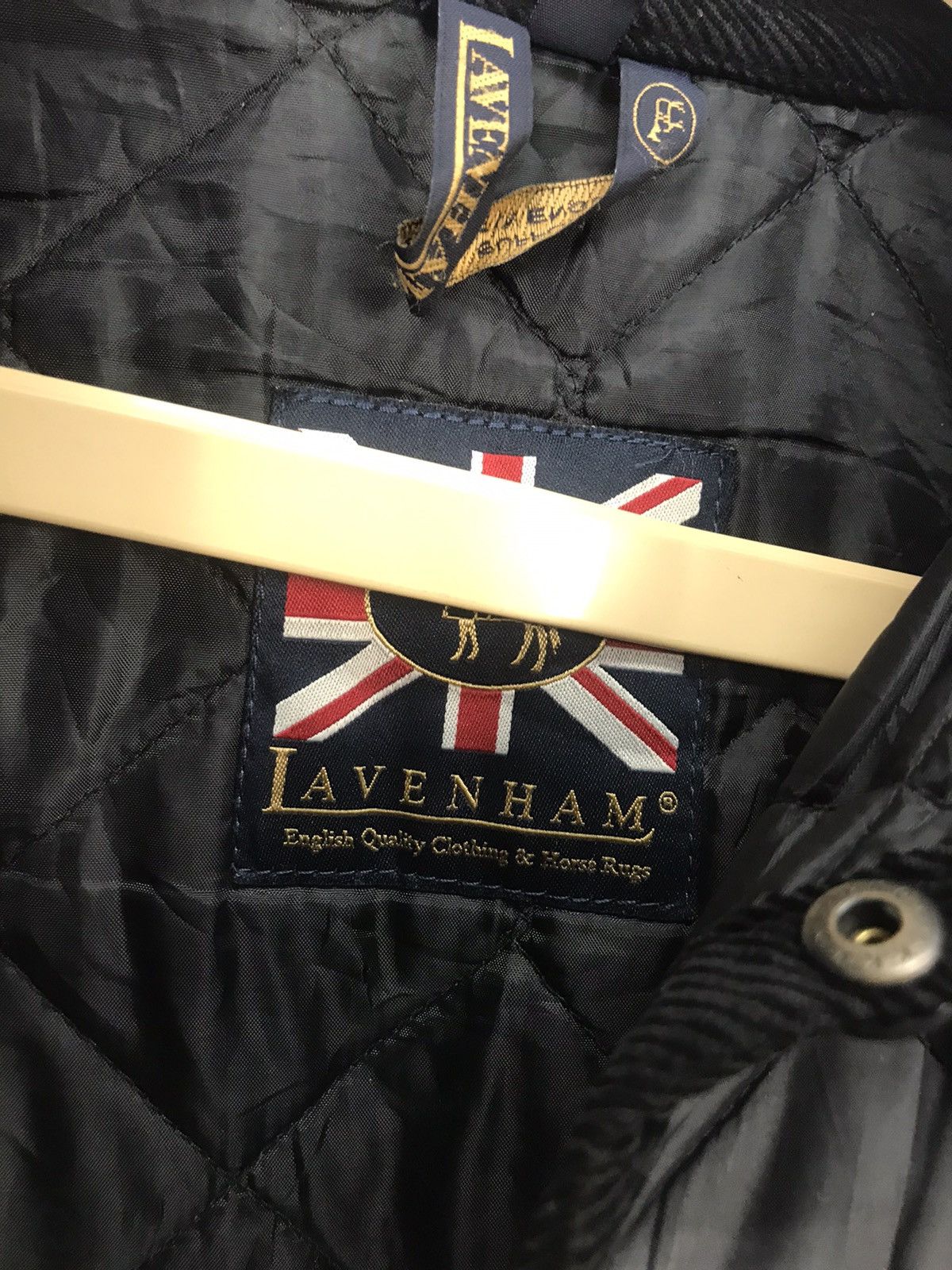 Designer × Lavenham Lavenham quilted jacket snap button made in England Size US M / EU 48-50 / 2 - 6 Thumbnail