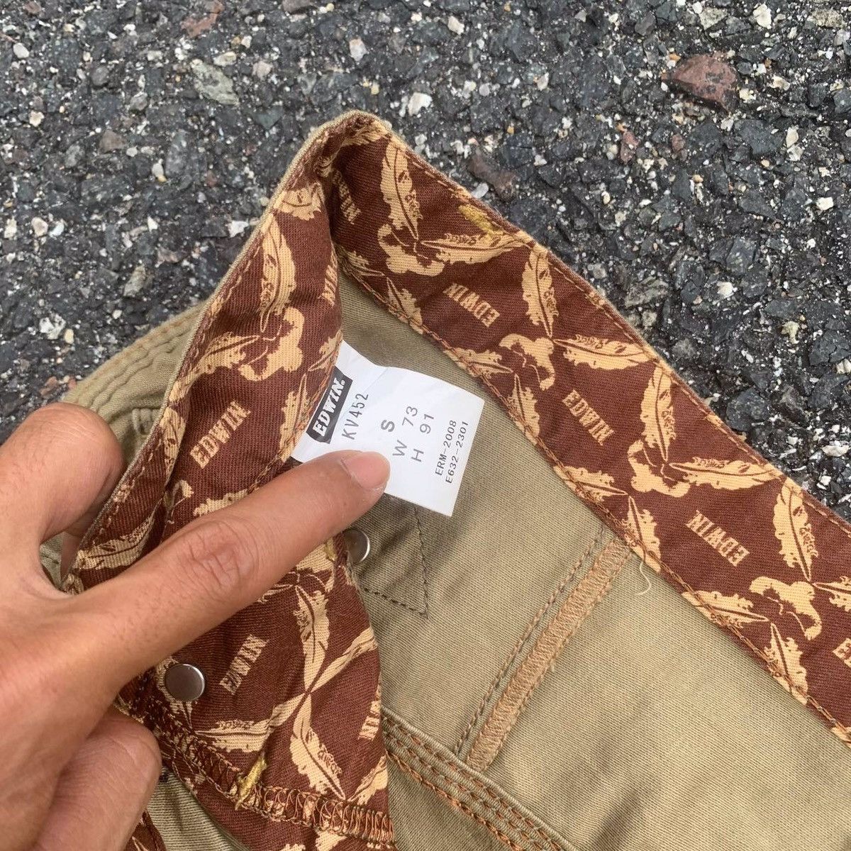 Devilock × Japanese Brand × Vintage 💥RARE!! Crotch-C Vintage Edwin Utility Tactical Cargo Pants Size US 32 / EU 48 - 6 Thumbnail