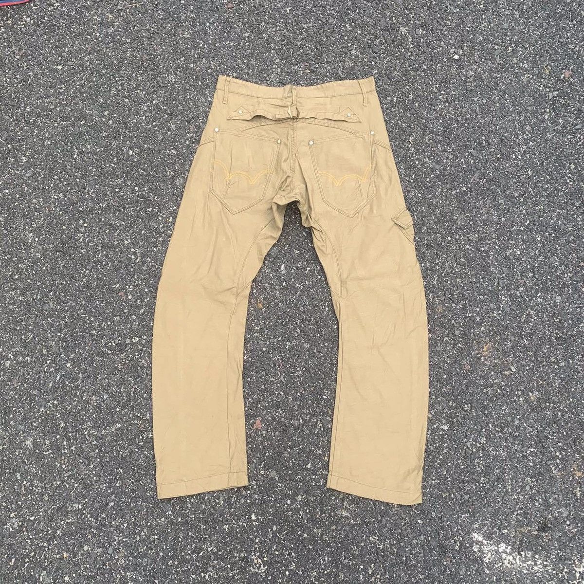 Devilock × Japanese Brand × Vintage 💥RARE!! Crotch-C Vintage Edwin Utility Tactical Cargo Pants Size US 32 / EU 48 - 7 Thumbnail