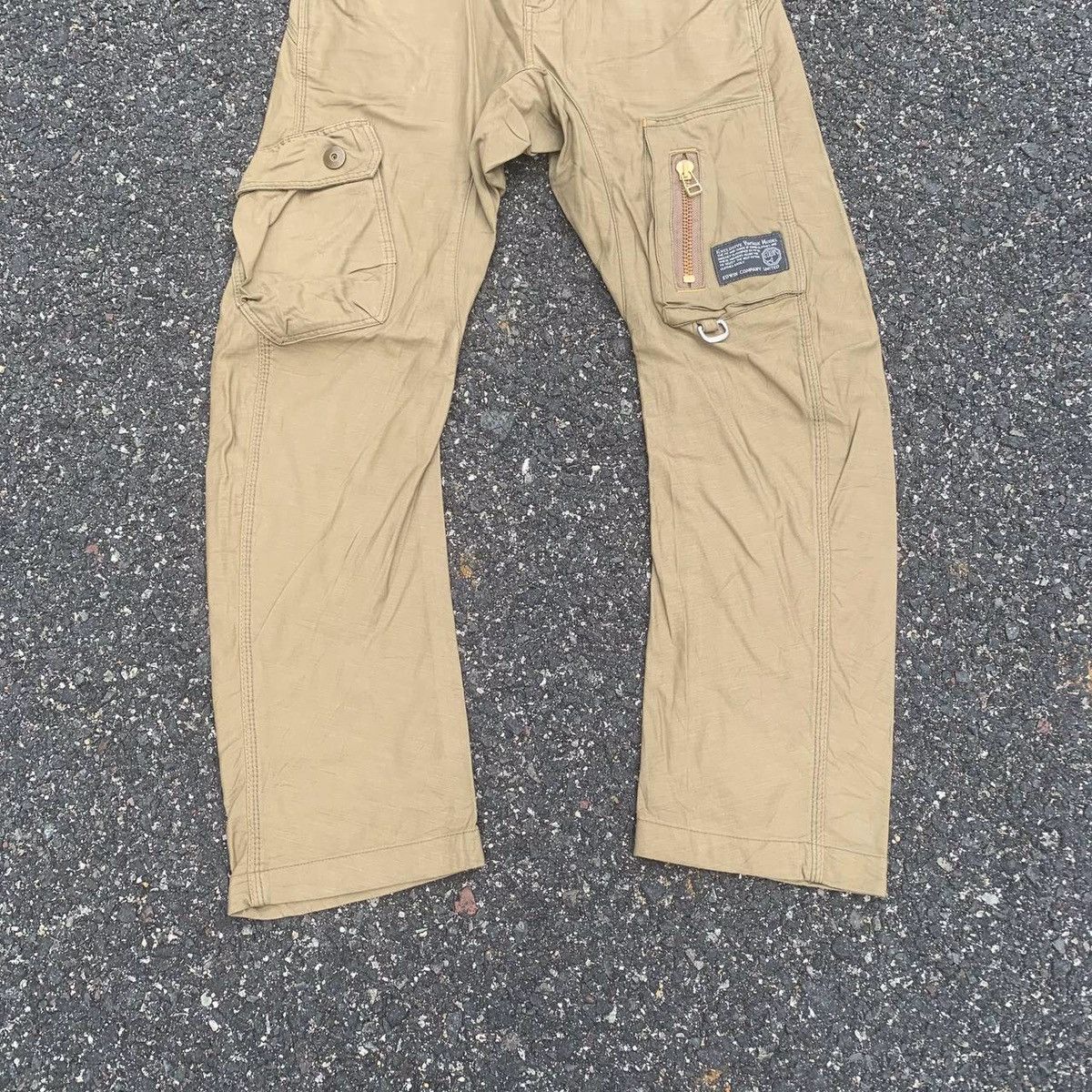 Devilock × Japanese Brand × Vintage 💥RARE!! Crotch-C Vintage Edwin Utility Tactical Cargo Pants Size US 32 / EU 48 - 4 Thumbnail