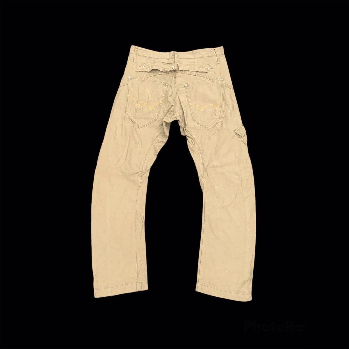 Devilock × Japanese Brand × Vintage 💥RARE!! Crotch-C Vintage Edwin Utility Tactical Cargo Pants Size US 32 / EU 48 - 2 Thumbnail