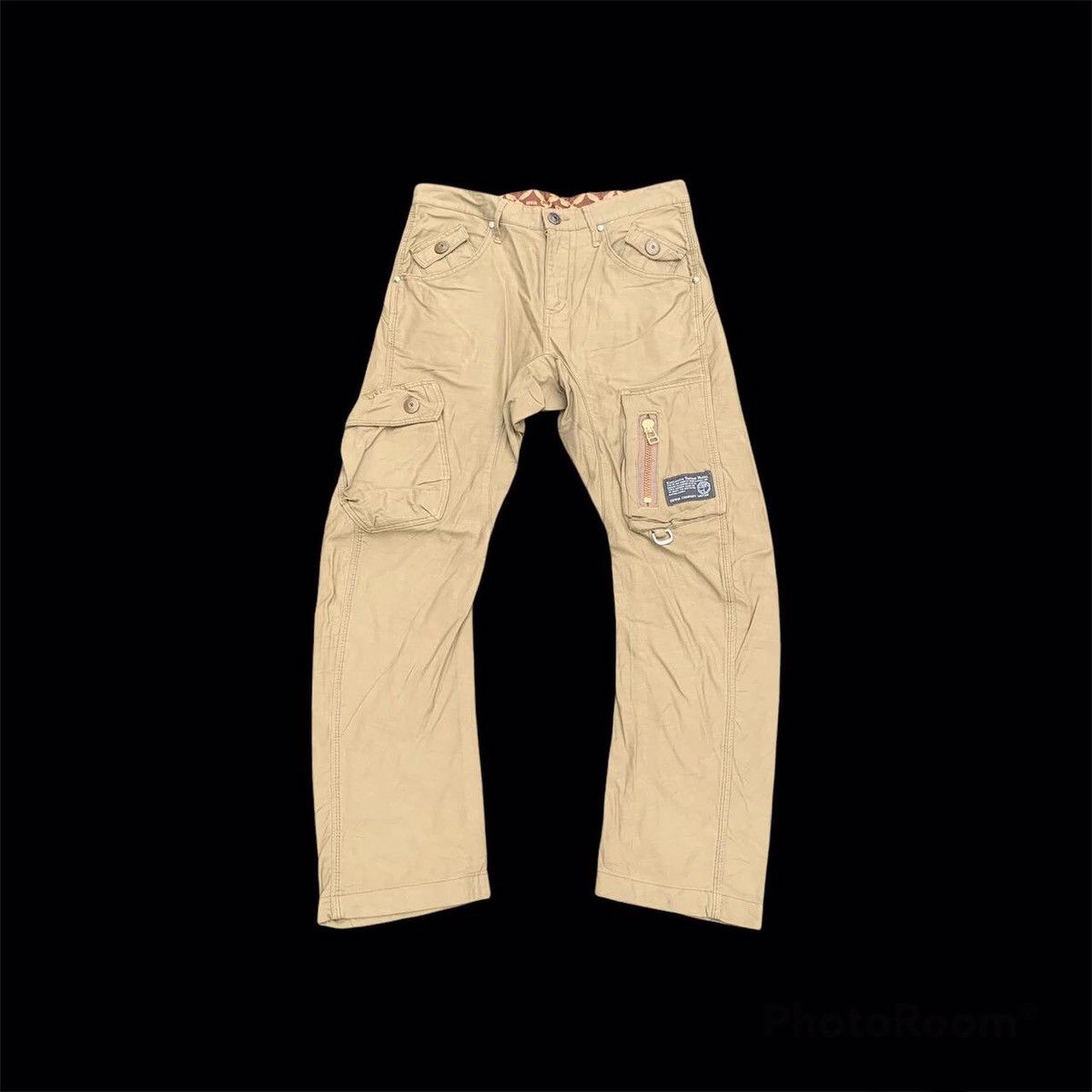 Devilock × Japanese Brand × Vintage 💥RARE!! Crotch-C Vintage Edwin Utility Tactical Cargo Pants Size US 32 / EU 48 - 1 Thumbnail