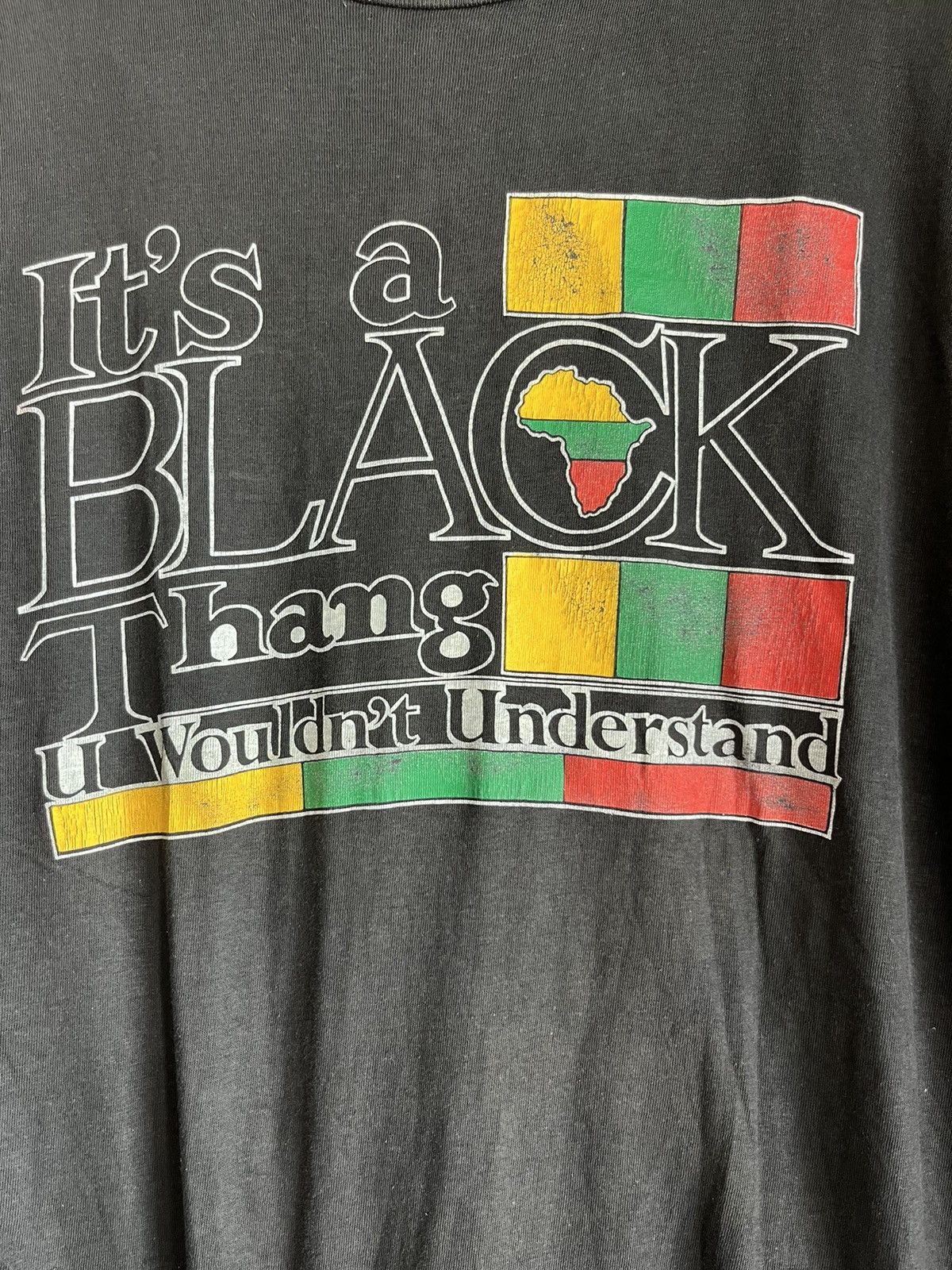 Vintage Black thang ft28 Size US L / EU 52-54 / 3 - 2 Thumbnail