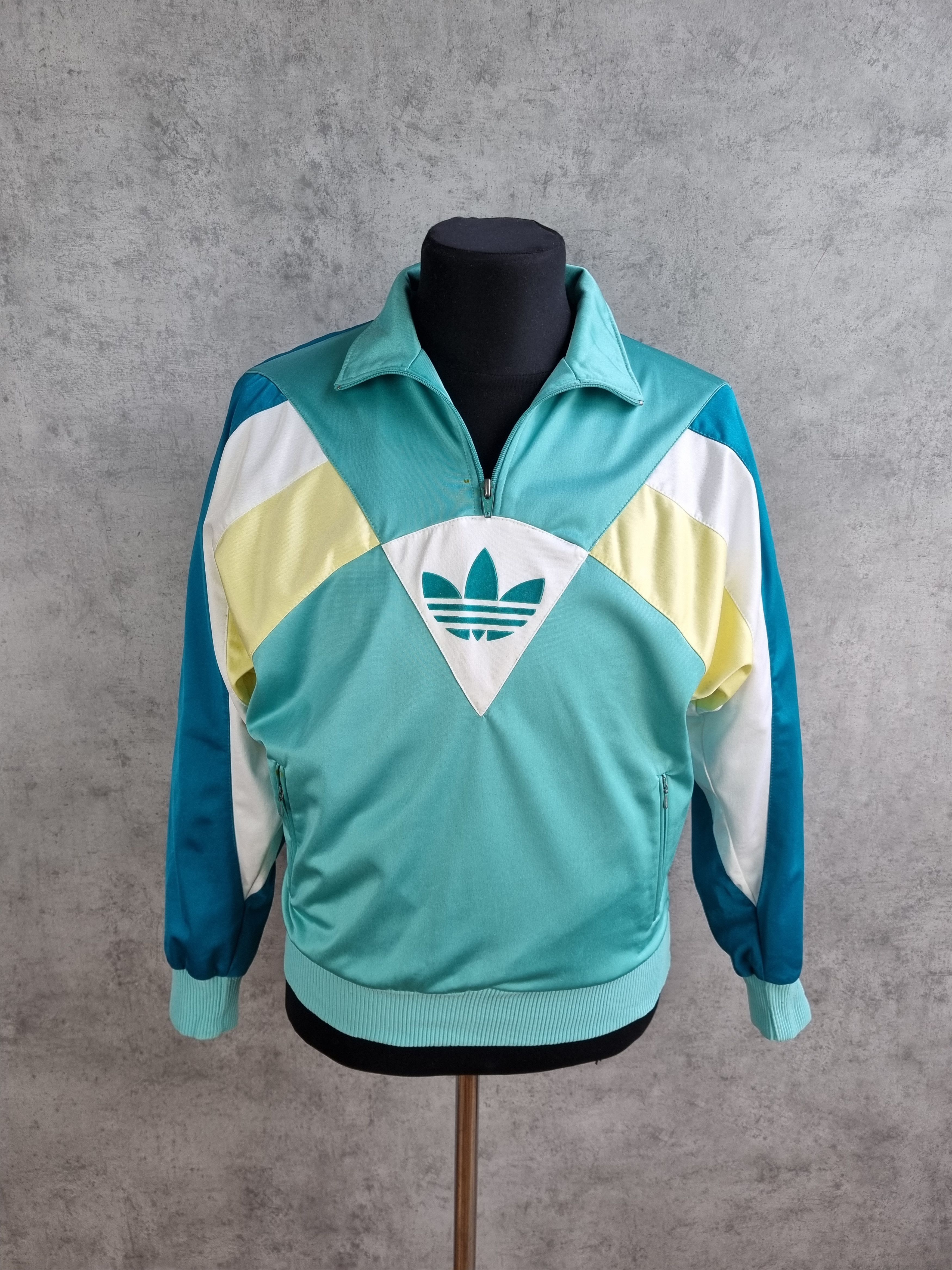 Adidas × Vintage 80s ADIDAS Vintage Anorak light jacket PALACE Style Size US M / EU 48-50 / 2 - 3 Thumbnail
